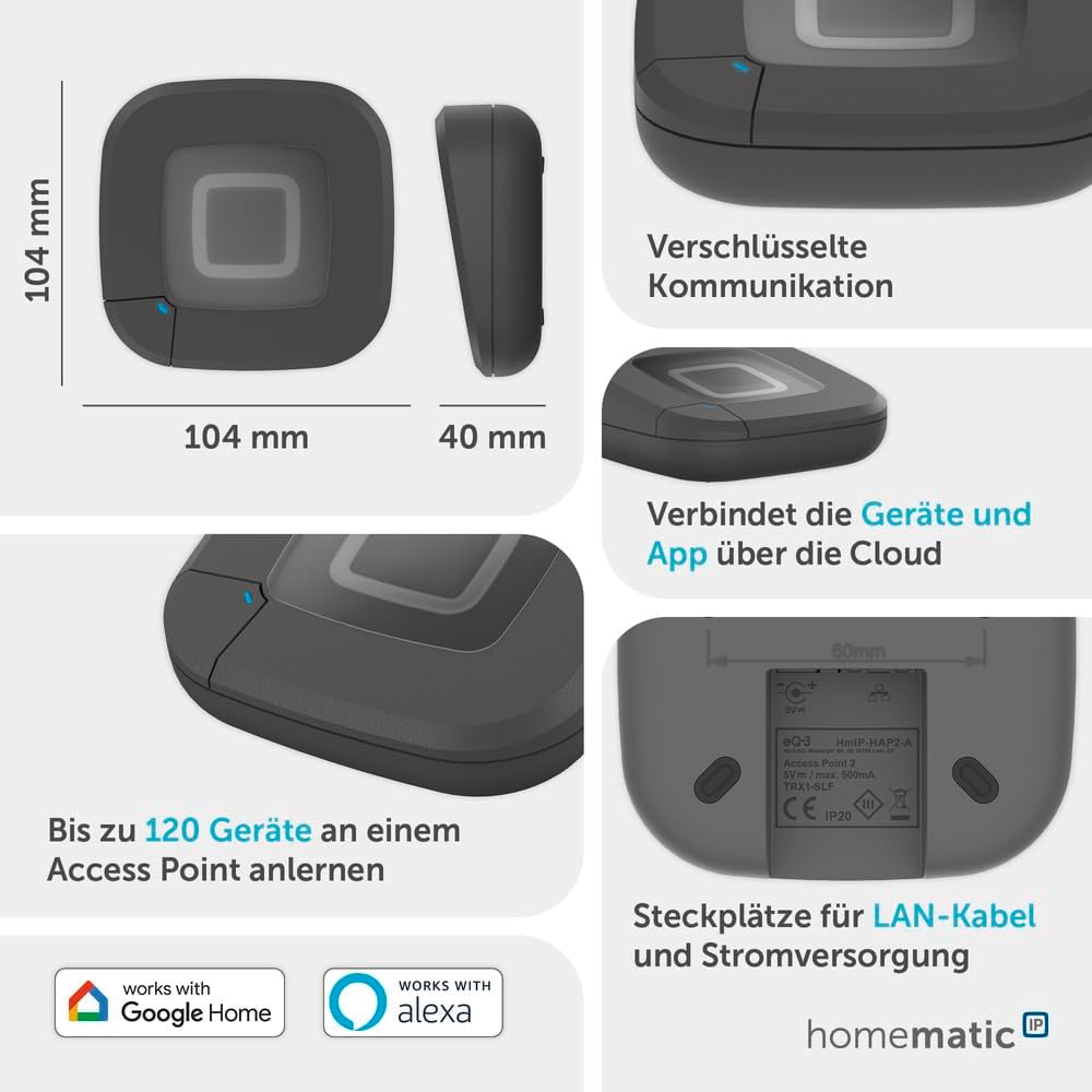 Smart Home Bewässerungsaktor mit App-Steuerung, Bewässerungsaktor + Access Point 2