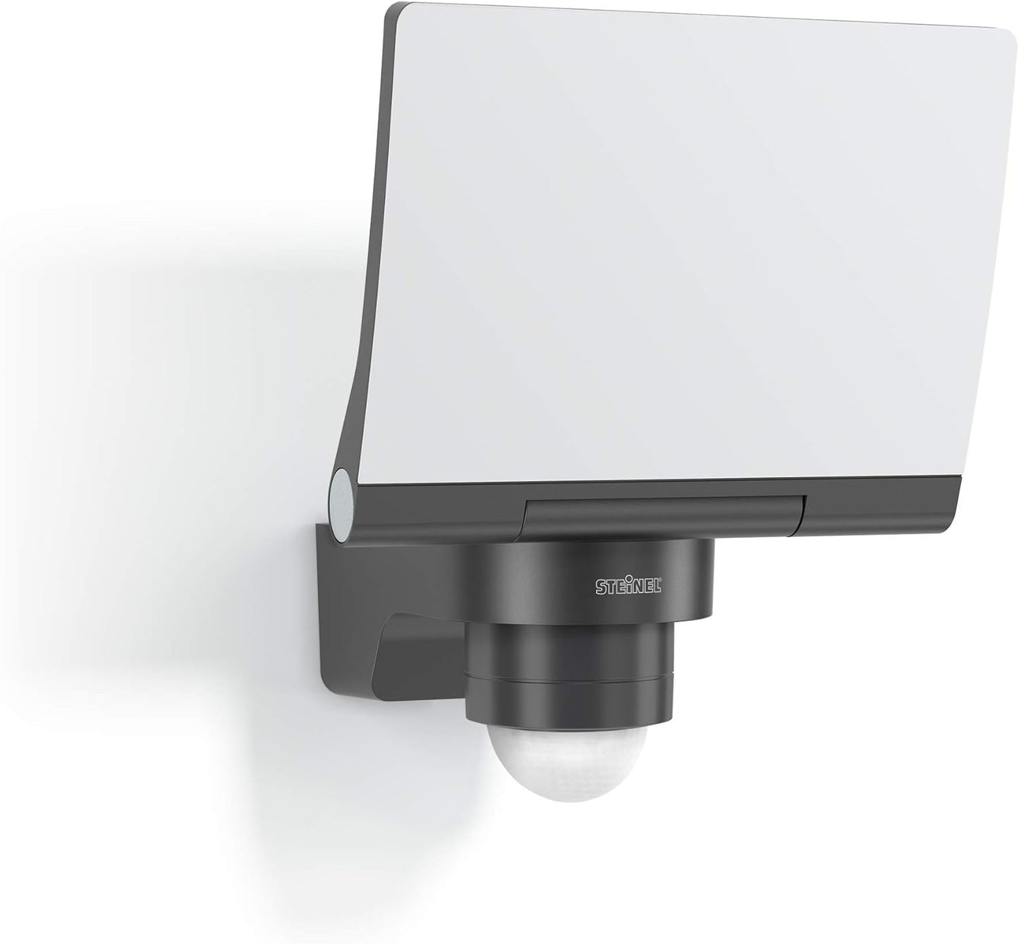 LED-Strahler, 3000 K warmweiss, Mit Bewegungsmelder, Anthrazit