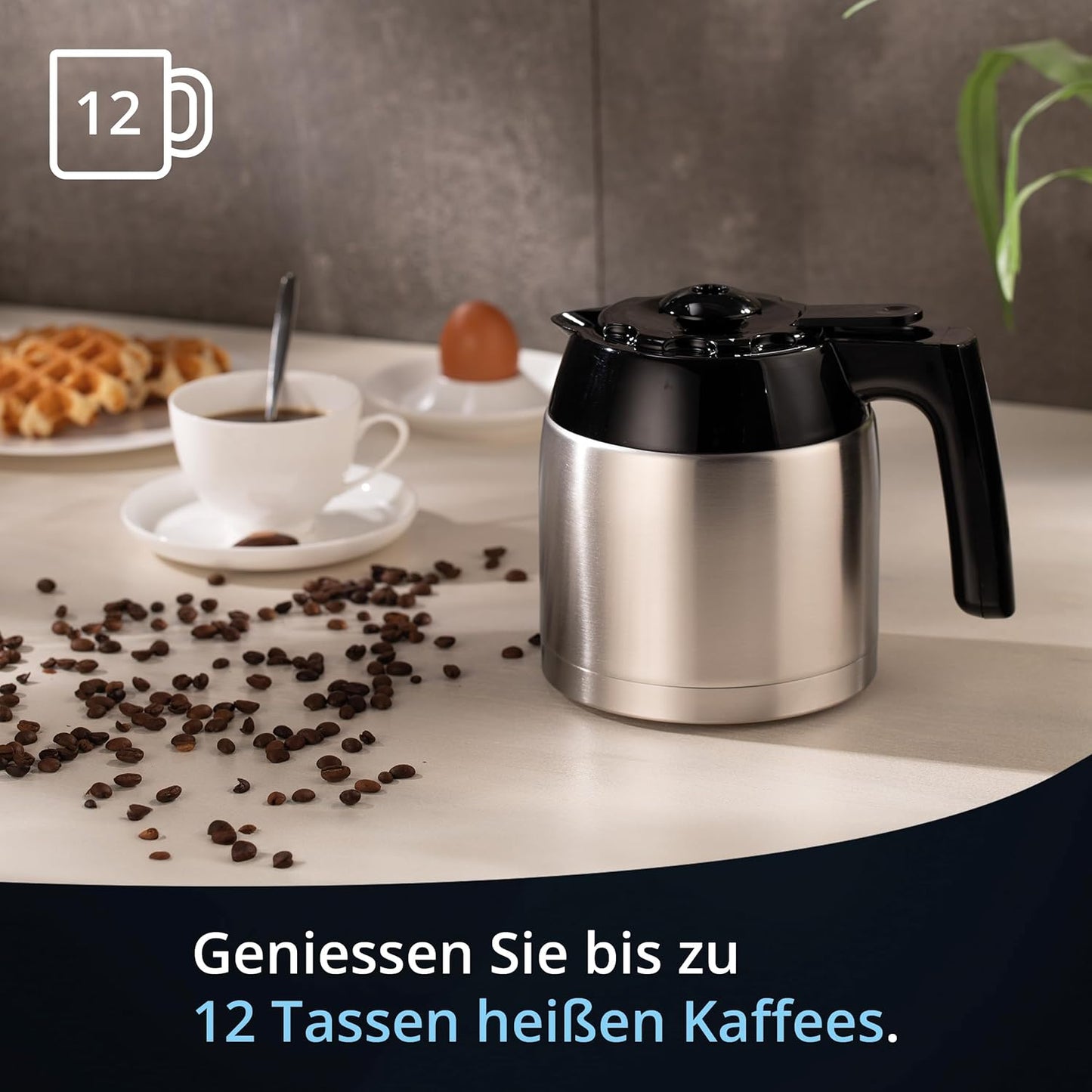 Kaffeemaschine TKA-182 mit Thermo-Kanne