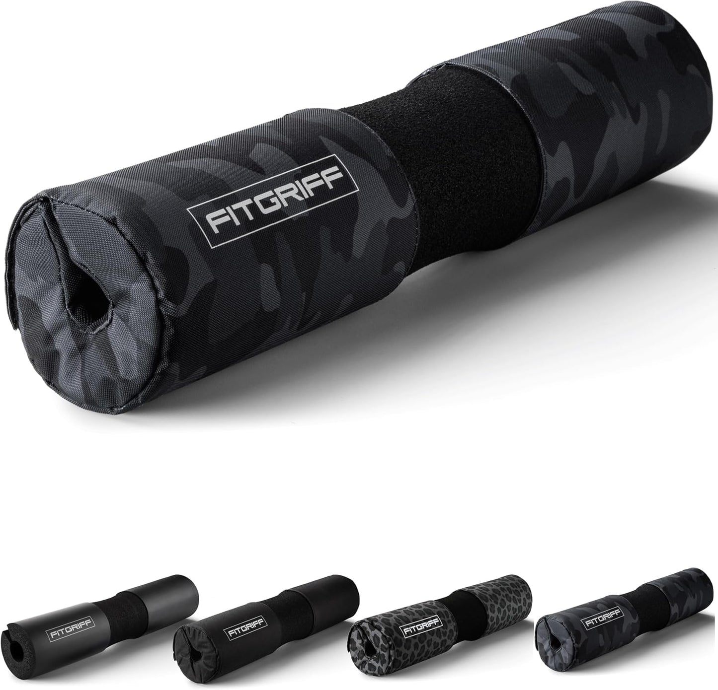 Langhantel Polsterung für Squats & Hip Thrusts, Camo-Black