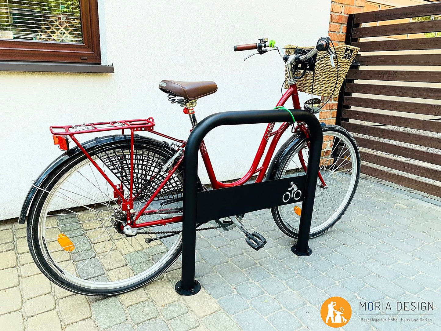 Veloständer für 2 Räder, 120 X 800 X 800 Mm Zum Aufdübeln