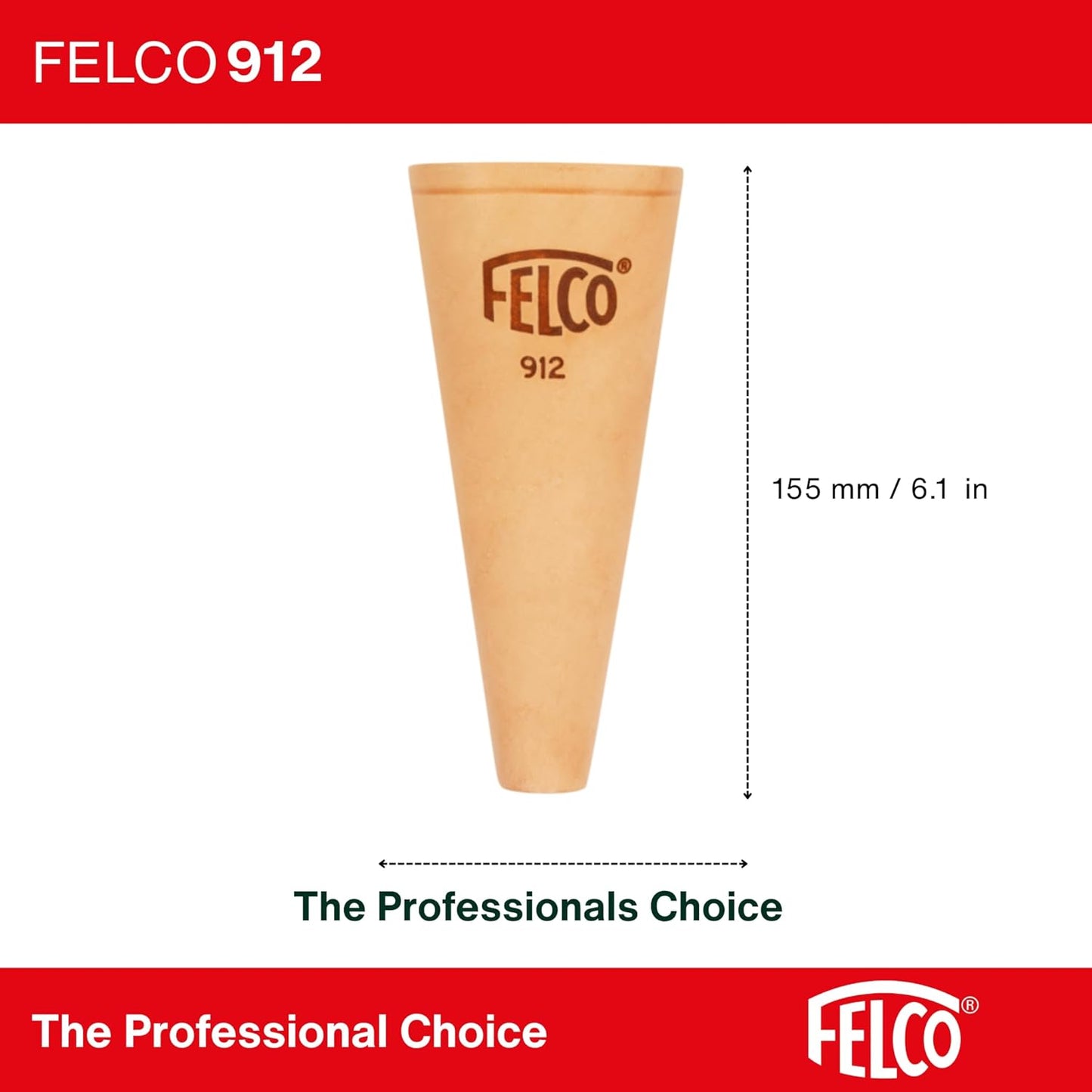 912 Lederetui für Gartenschere, S-M, FELCO 912
