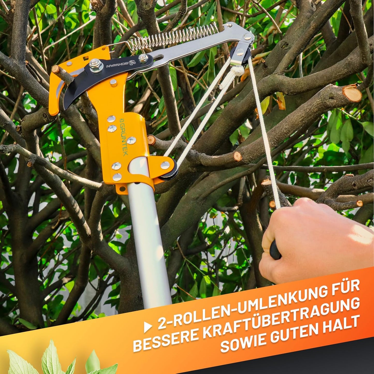 Raupenscheren-Aufsatz Schwan, Raupenscheren-Aufsatz