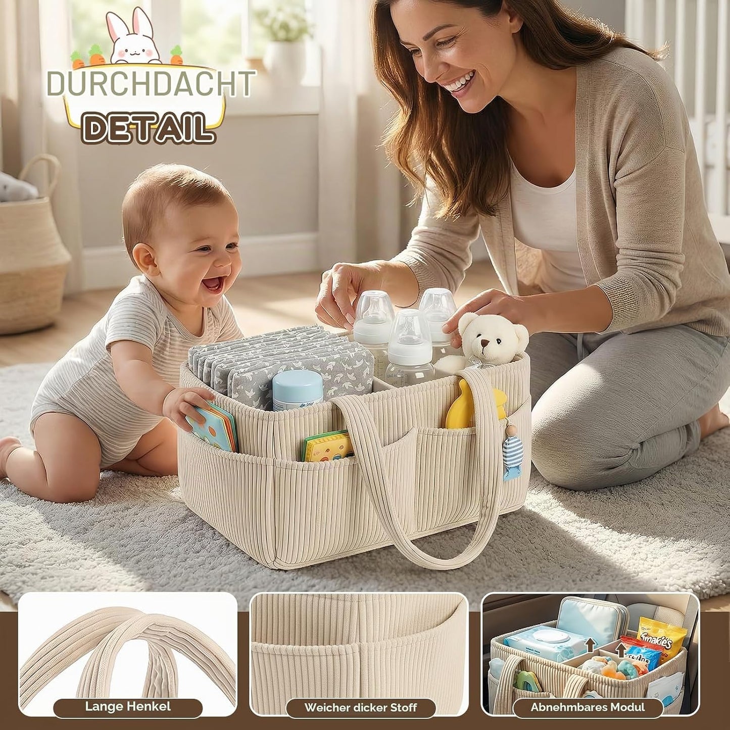 Wickeltisch Organizer