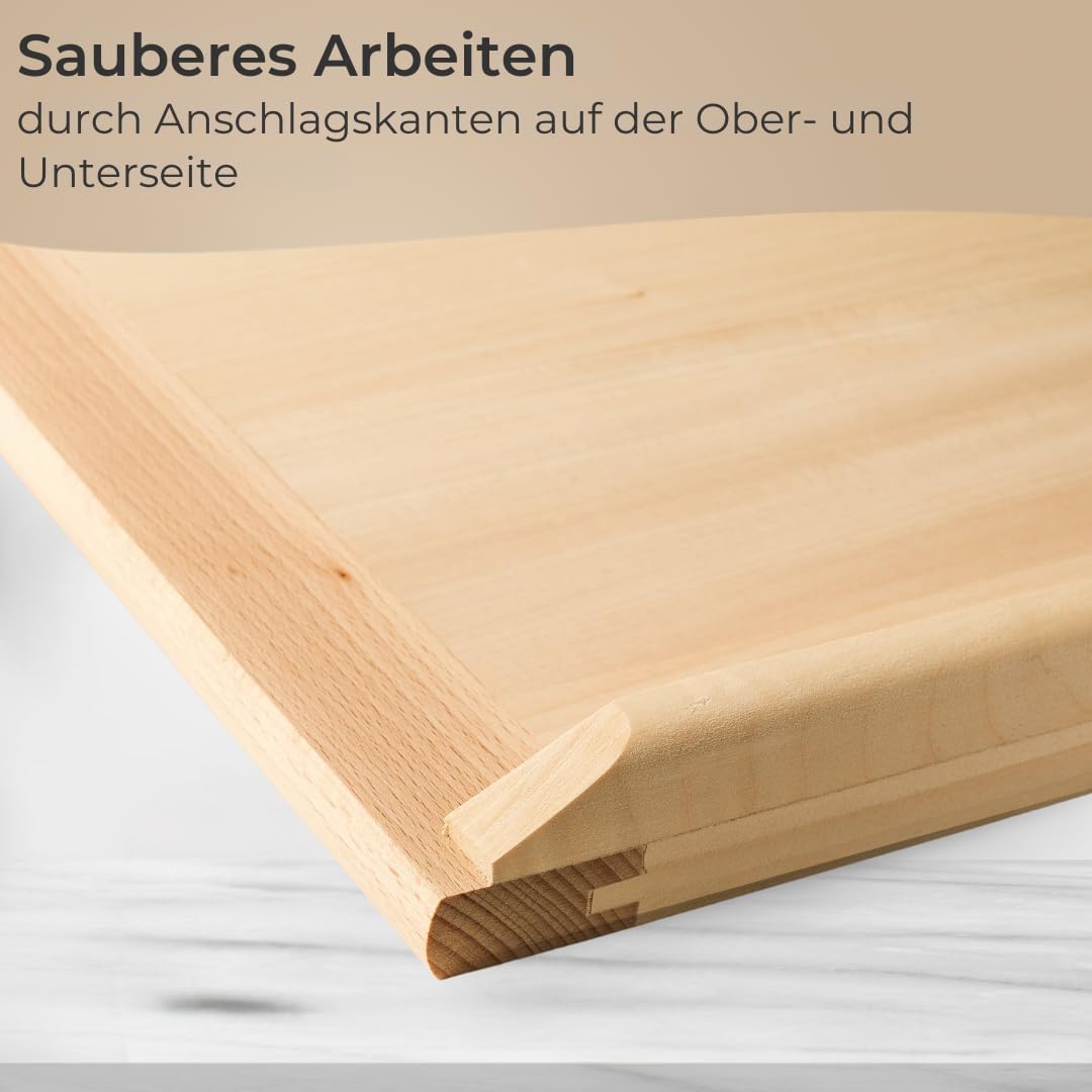 Backbrett, 60 x 40 cm, Backbrett Linde