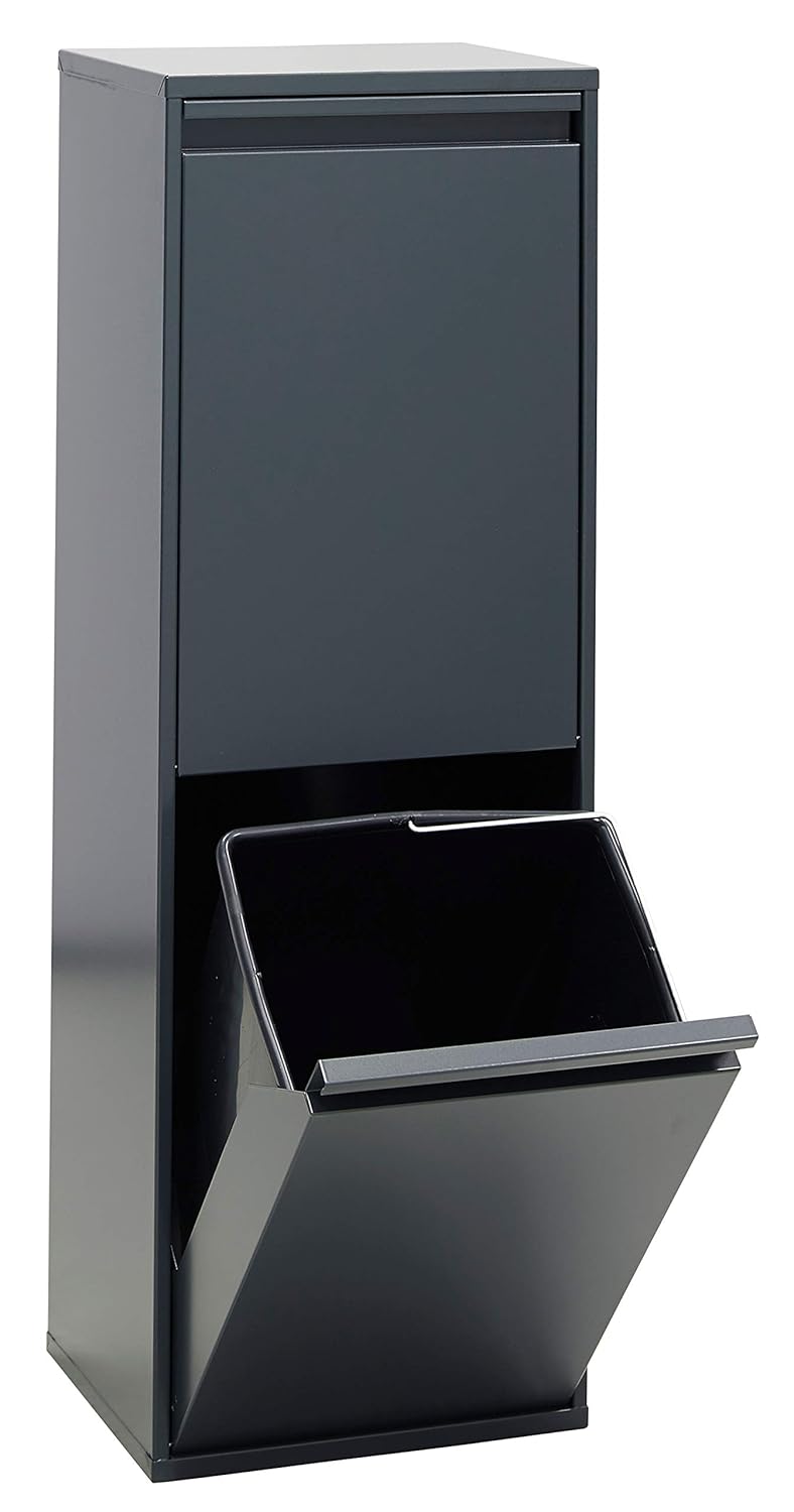 Basic CR204-B Mülltrennsystem, Anthrazit Basic - Ohne Aufbewahrungsbox