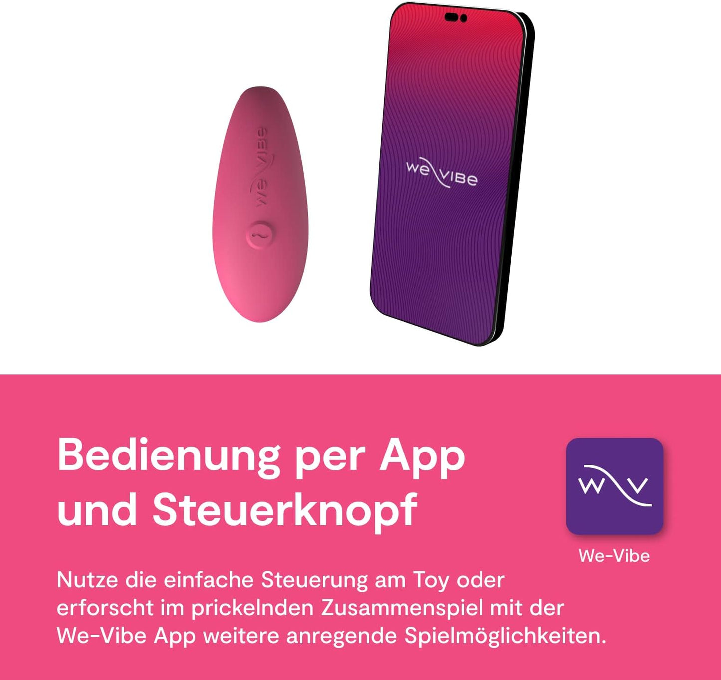 Sync Lite Paarvibrator, Rosa