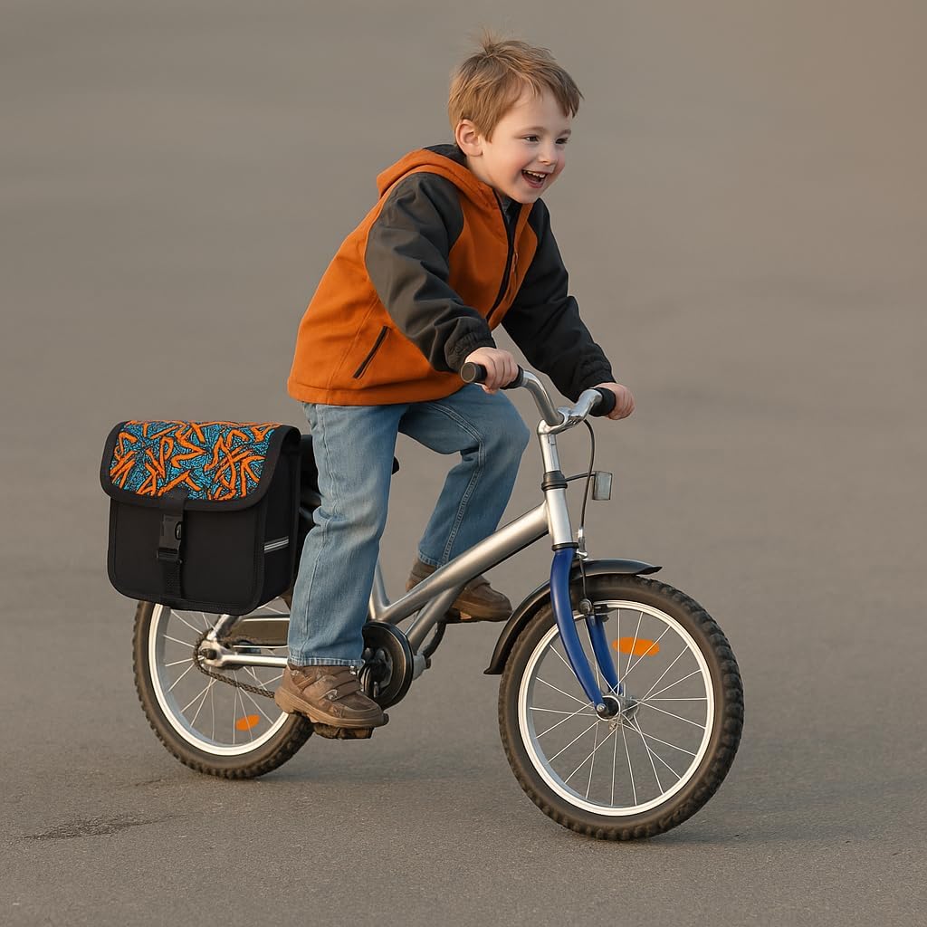 Velotasche für Kinderfahrräder, 52. Graffiti