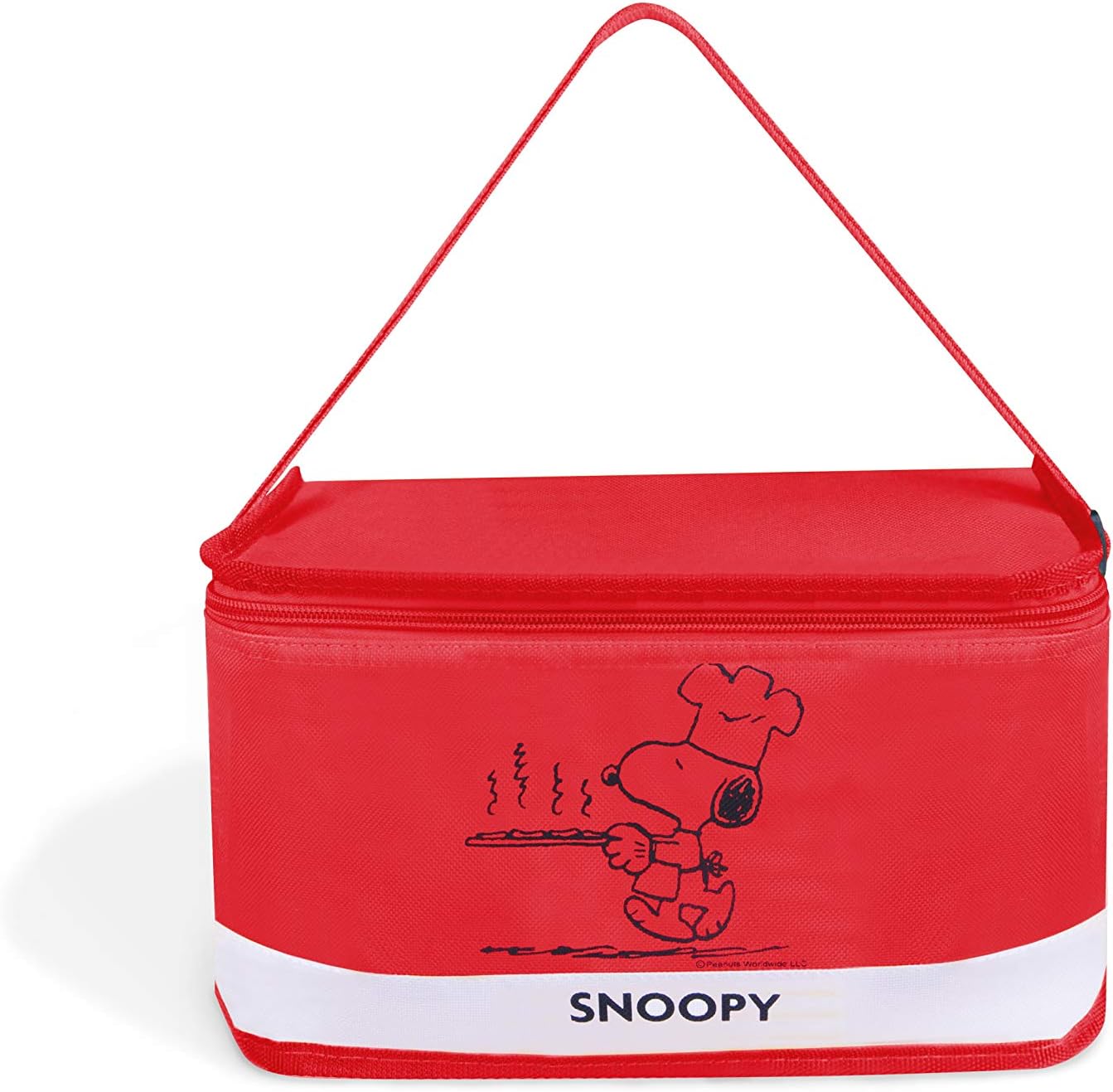 Peanuts: Snoopy Lunchtasche, 7 Liter, Rot