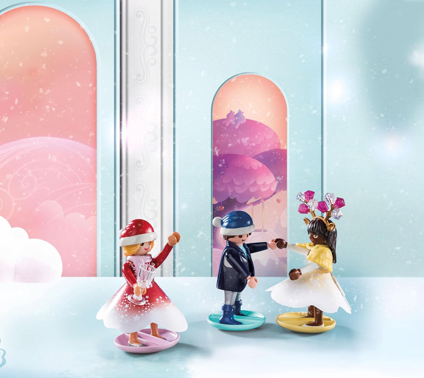 Weihnachtsfest unter dem Regenbogen, PLAYMOBIL 71348 Weihnachten unter dem Regenbogen Adventskalender