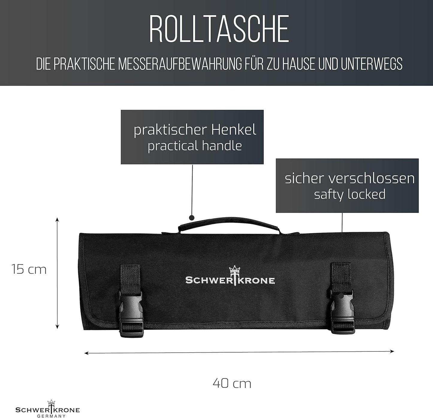 Messertasche, Roll-Tasche