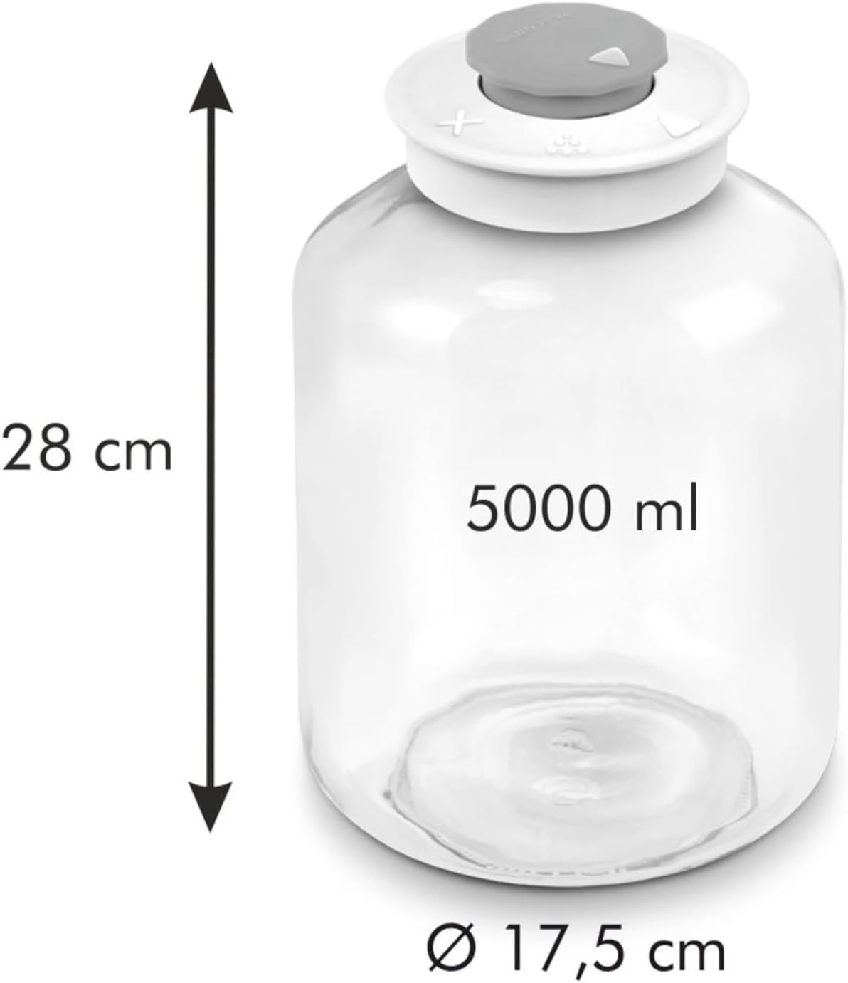 Fermentier-Set mit Ventil, 5L Set