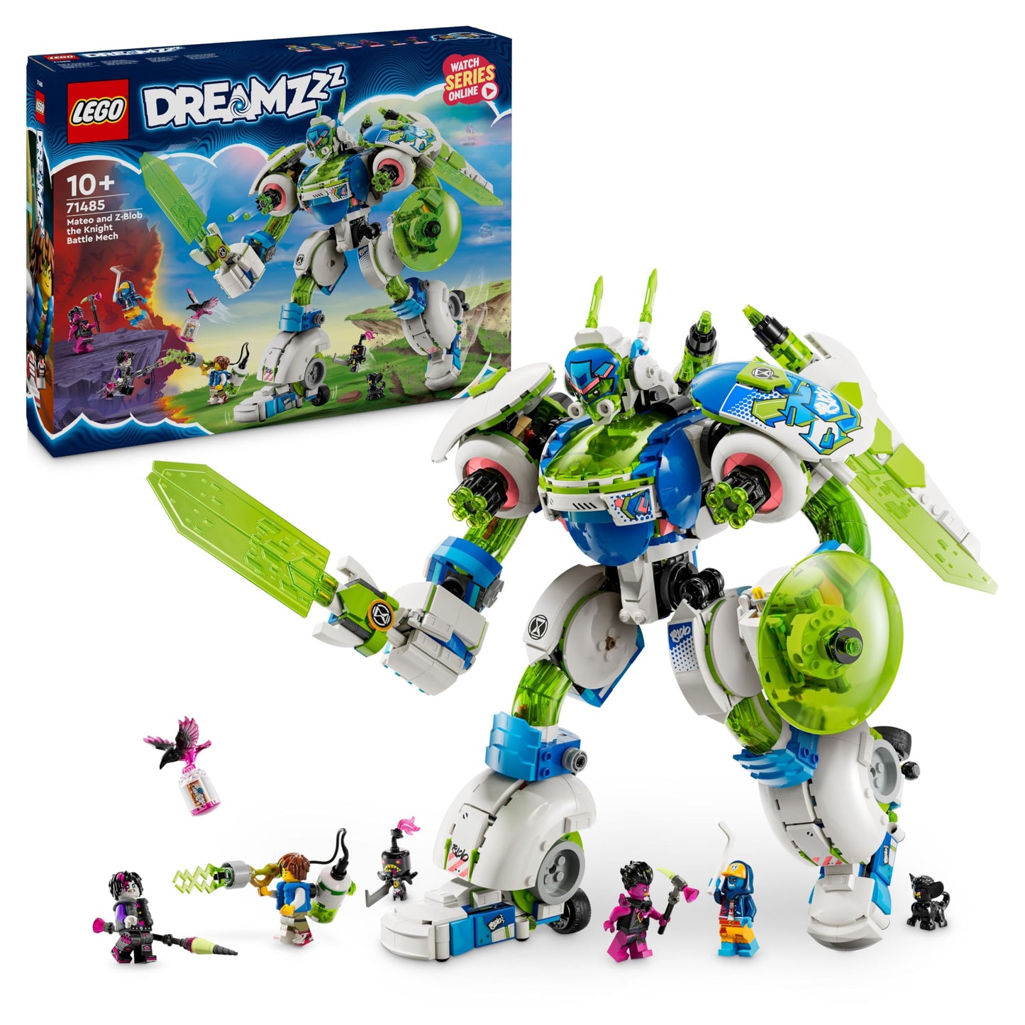 Mateo und Z-Blob der Ritter-Mech, Mateo And Z-blob The Knight Battle Mech 71485