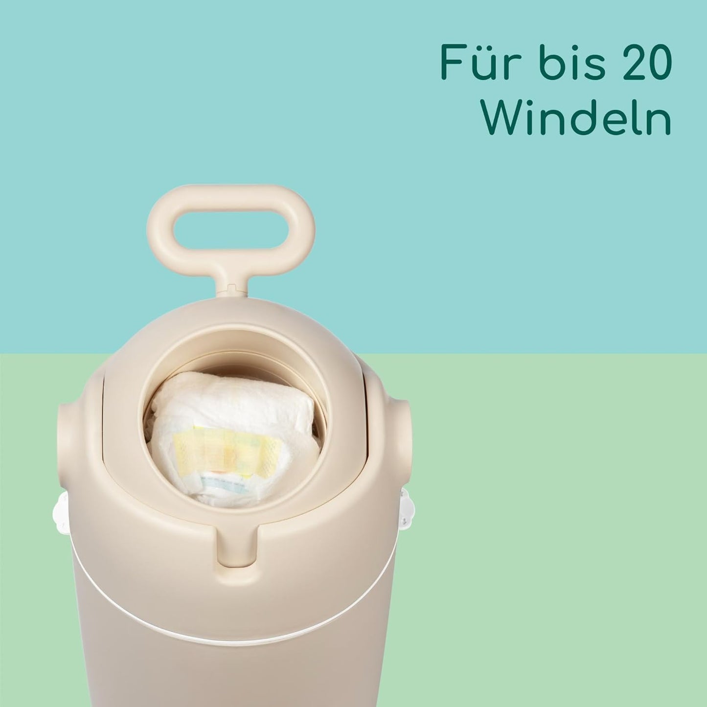 Geruchsdichter Windeleimer, Medium