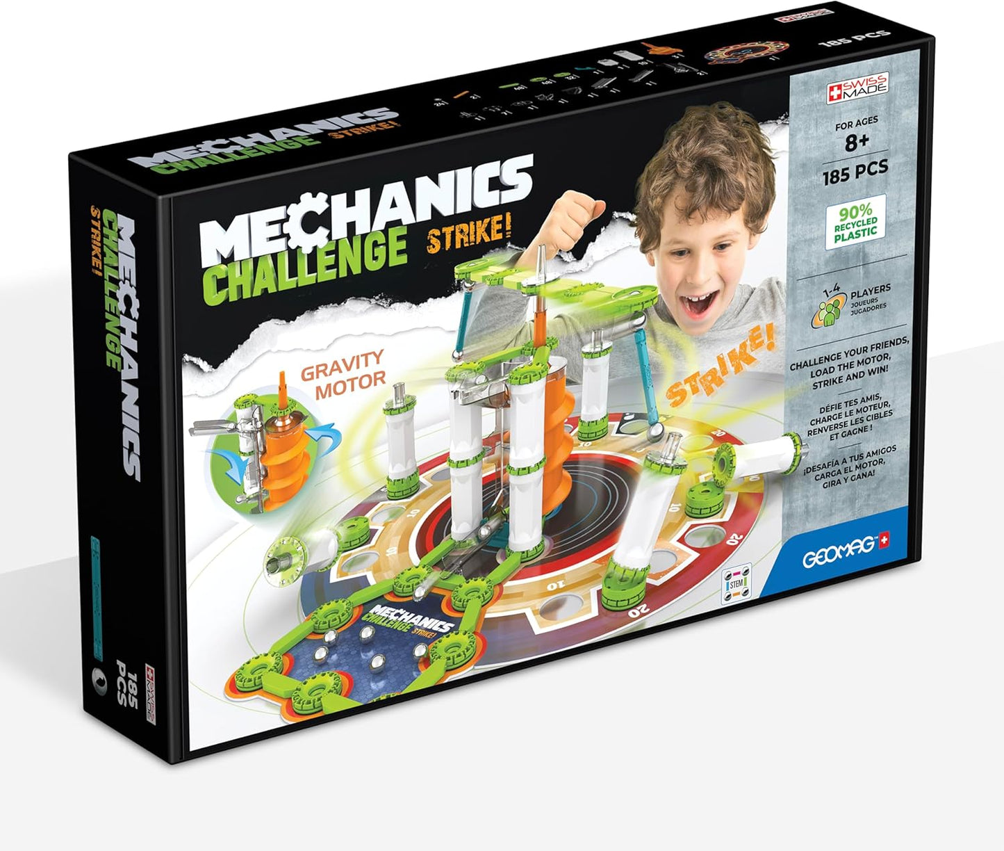 Mechanics Challenge Strike - Magnetisches Konstruktionsspiel