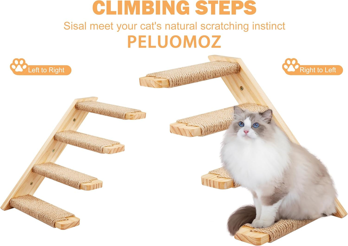 Katzentreppe, 1PC Vier Stufen