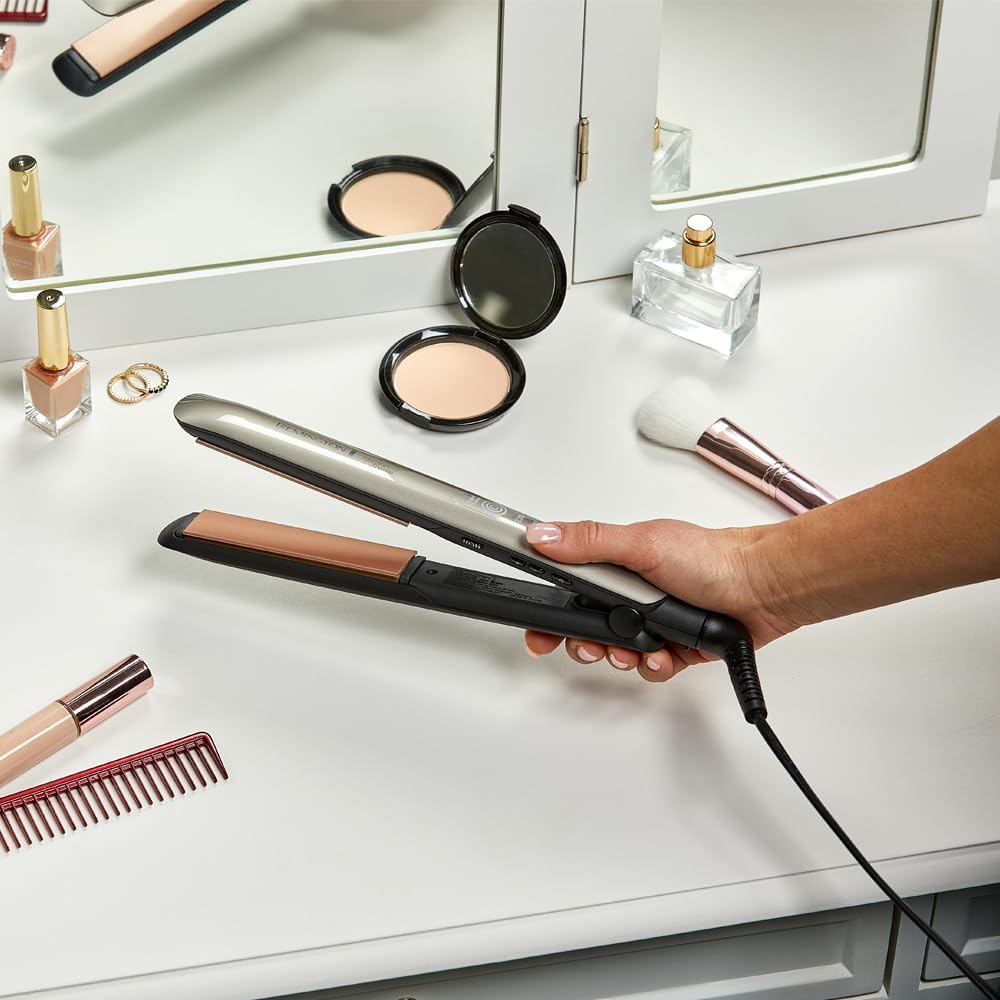 Haarglätter S8593 mit Keratin-Keramikbeschichtung, Haarglätter Profi neu