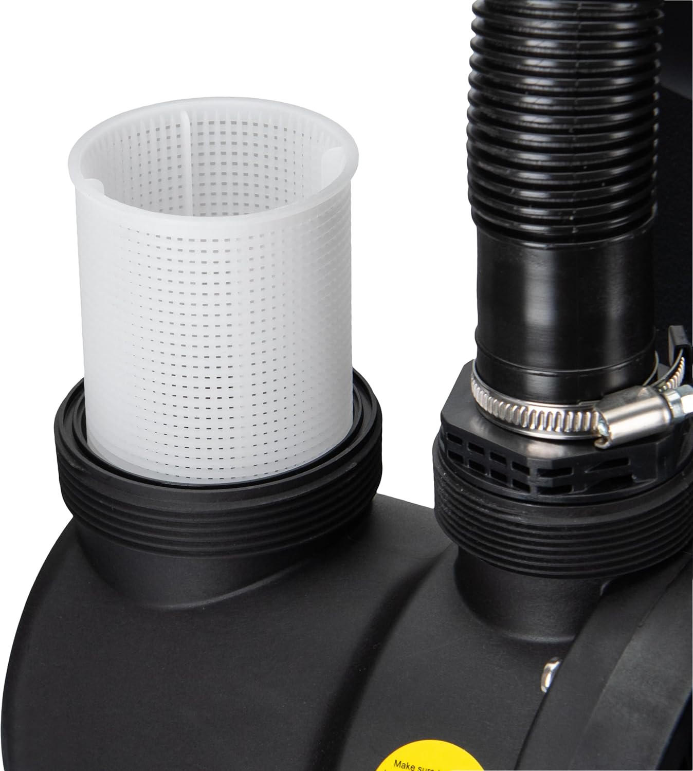 Selbstansaugende Poolpumpe mit Vorfilter (9500 l/h), Kapazität: 9500 l/h, Vorfilter: 550 W