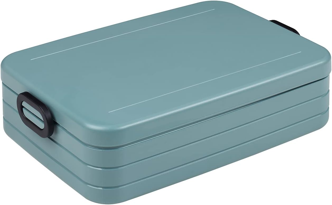 Brotdose To Go für Sandwiches und Brotscheiben, 06. Nordic Green Groß Keine Personalisierung