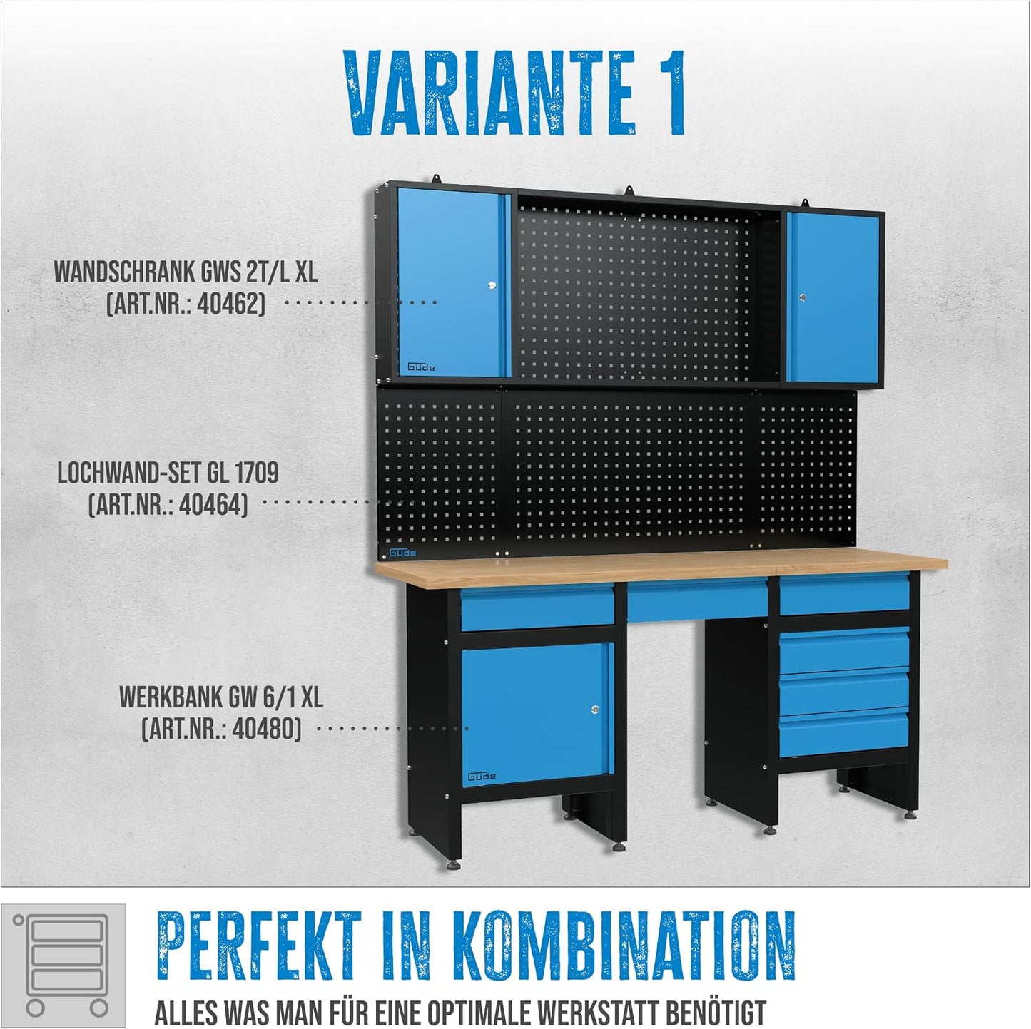 Lochwand-Set GL 1709 XL