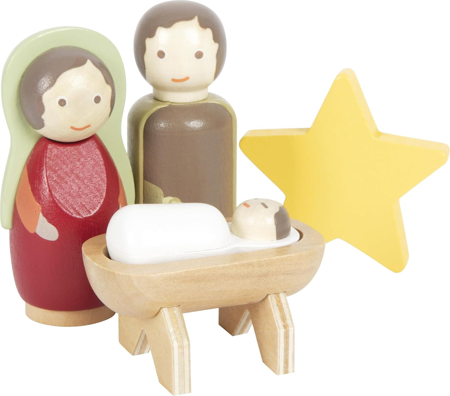 18-teiliges Spielset Weihnachtskrippe, Weihnachtskrippe