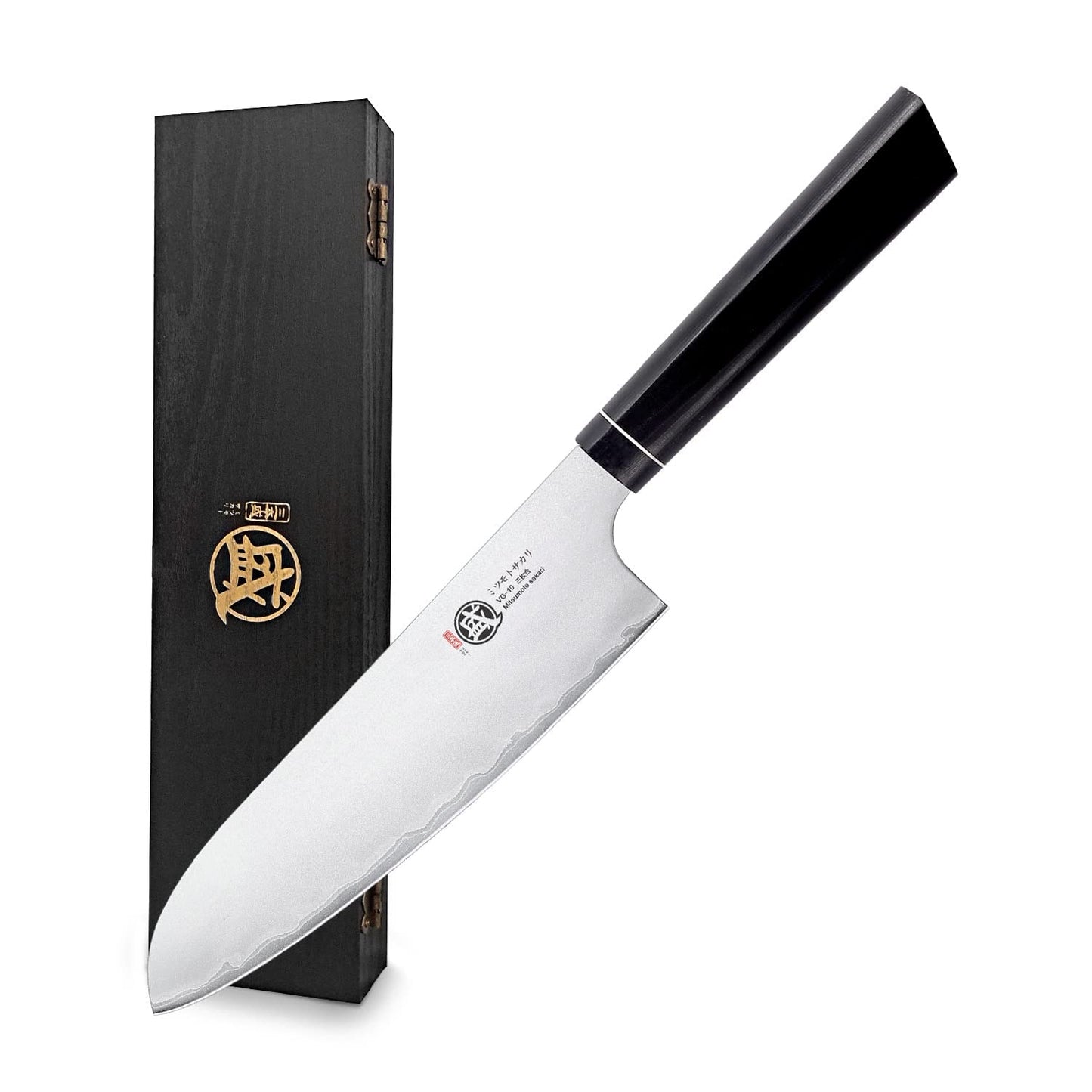 Professionelles Santoku Kochmesser, 18 cm