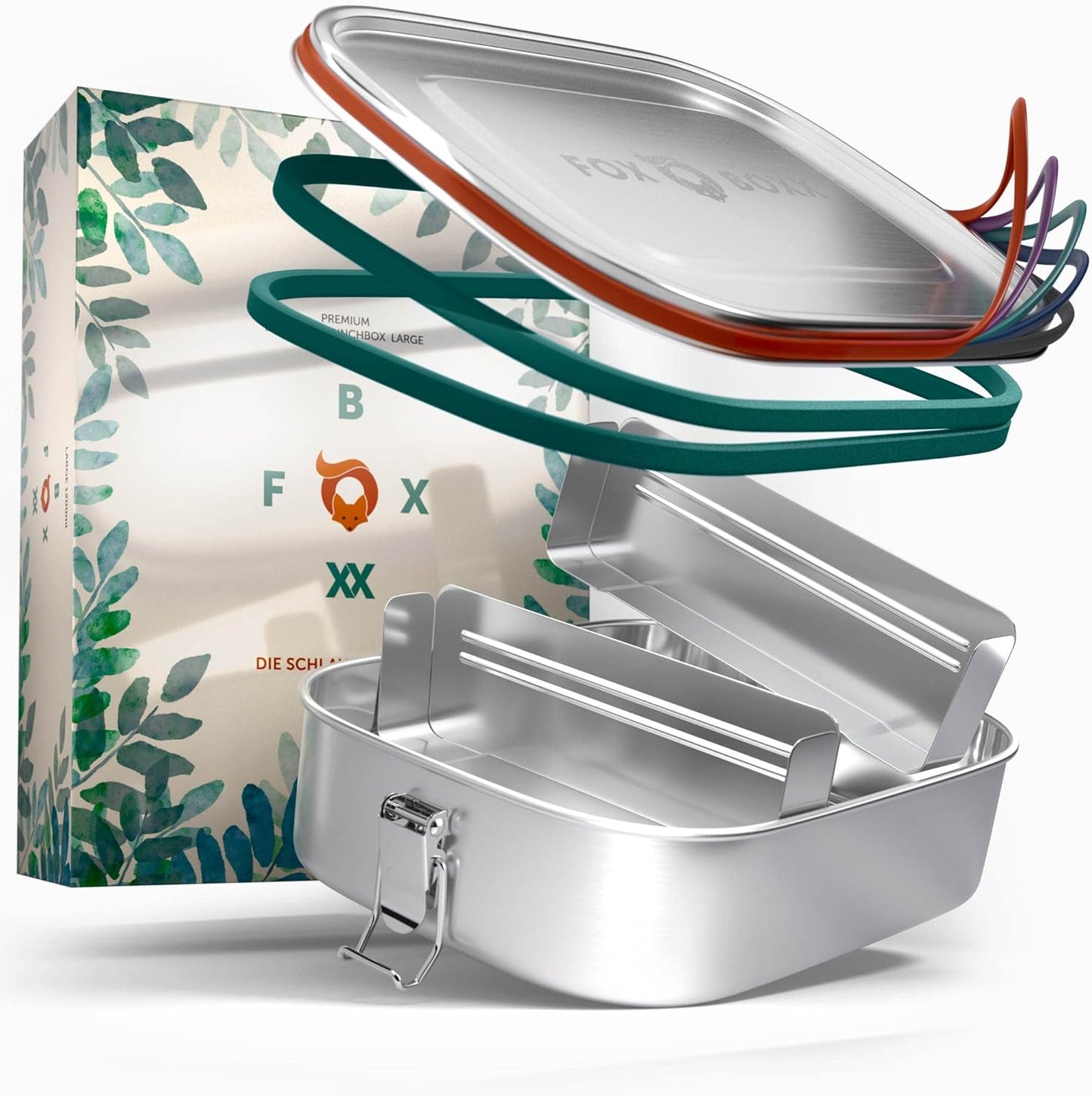 Brotdose - Premium Mini, Mini + 2 Trenner