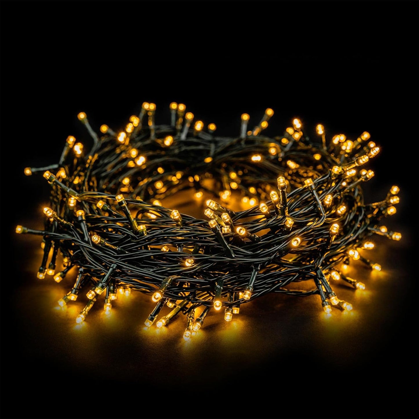 LED Lichterkette mit 8 Leuchtmodi, 24M / 240 LEDs