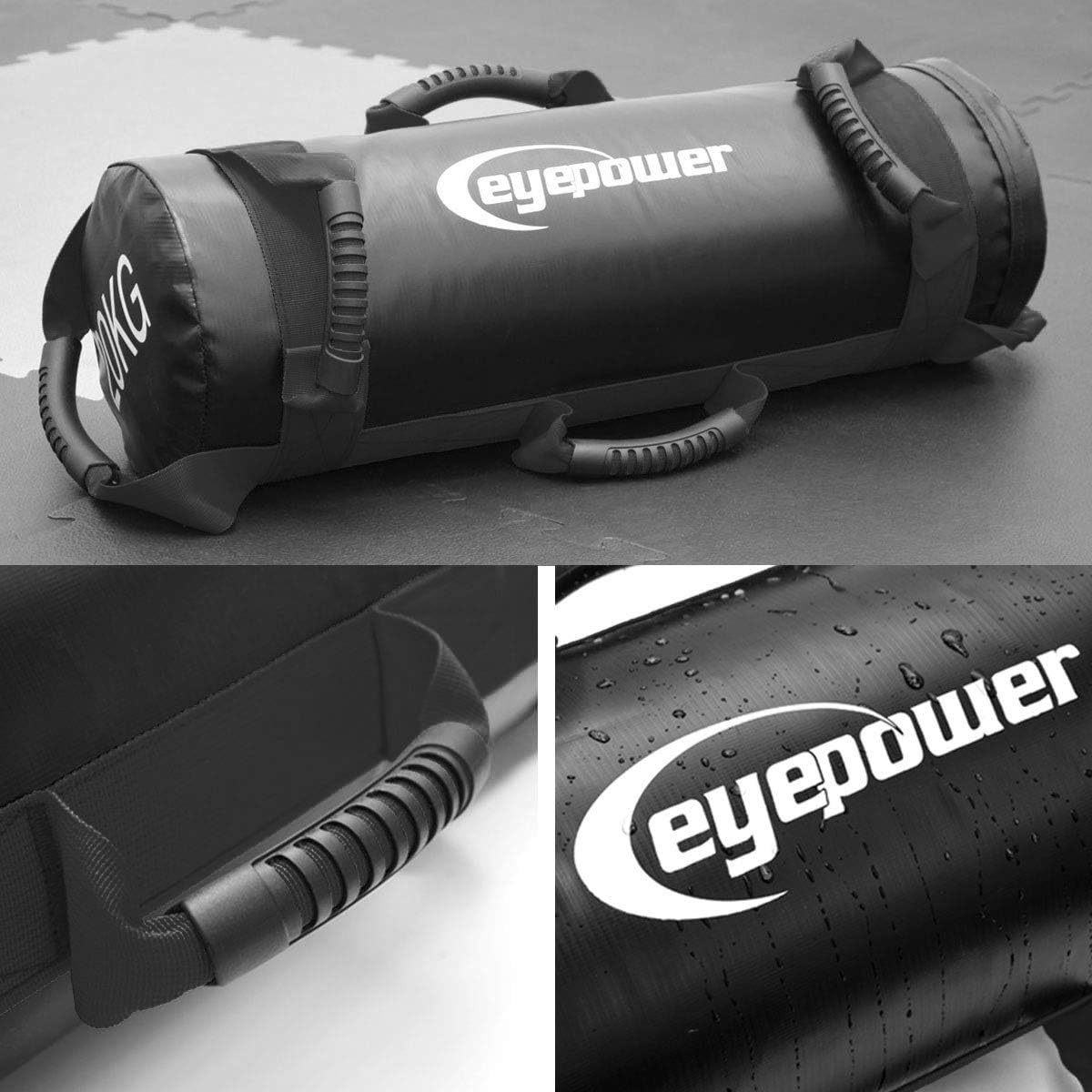 Power Bag mit Gewichte-Set, Schwarz