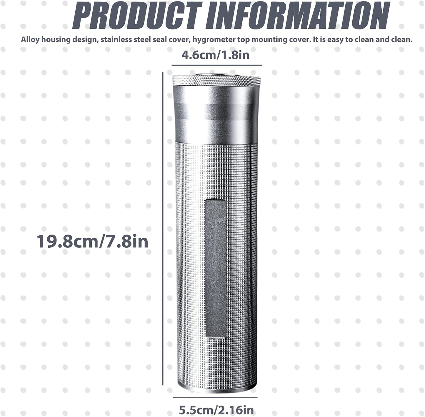 Zigarren Humidor mit Hygrometer