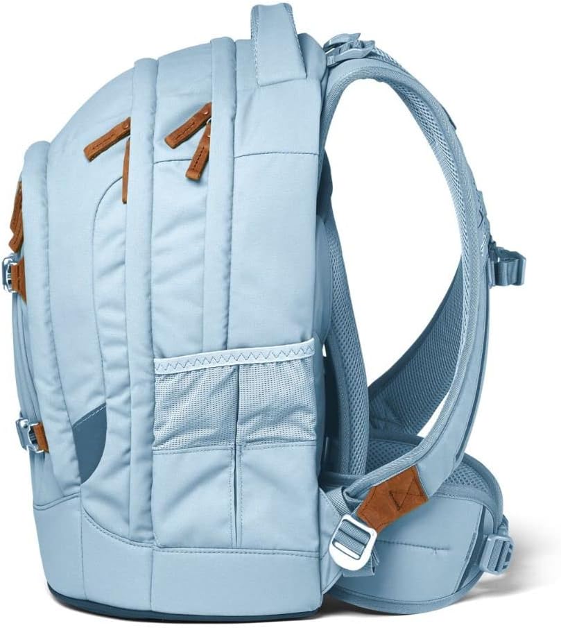 Schulrucksack-Set mit Schlamperbox, Nordic Ice Blue