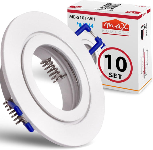 10er-Pack Einbaustrahler-Fassung, 10er Set