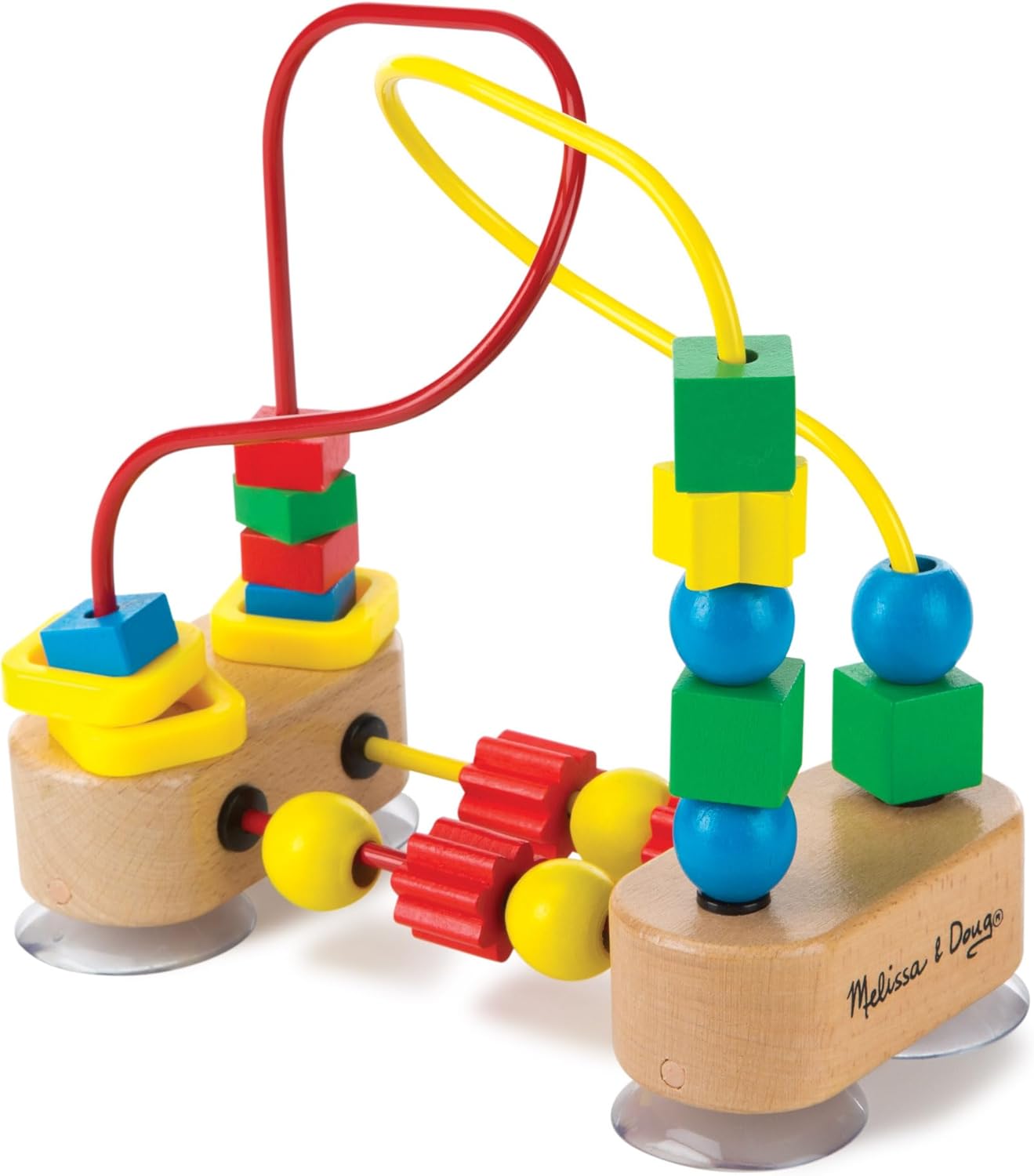 Holzperlen-Irrgarten für Kleinkinder