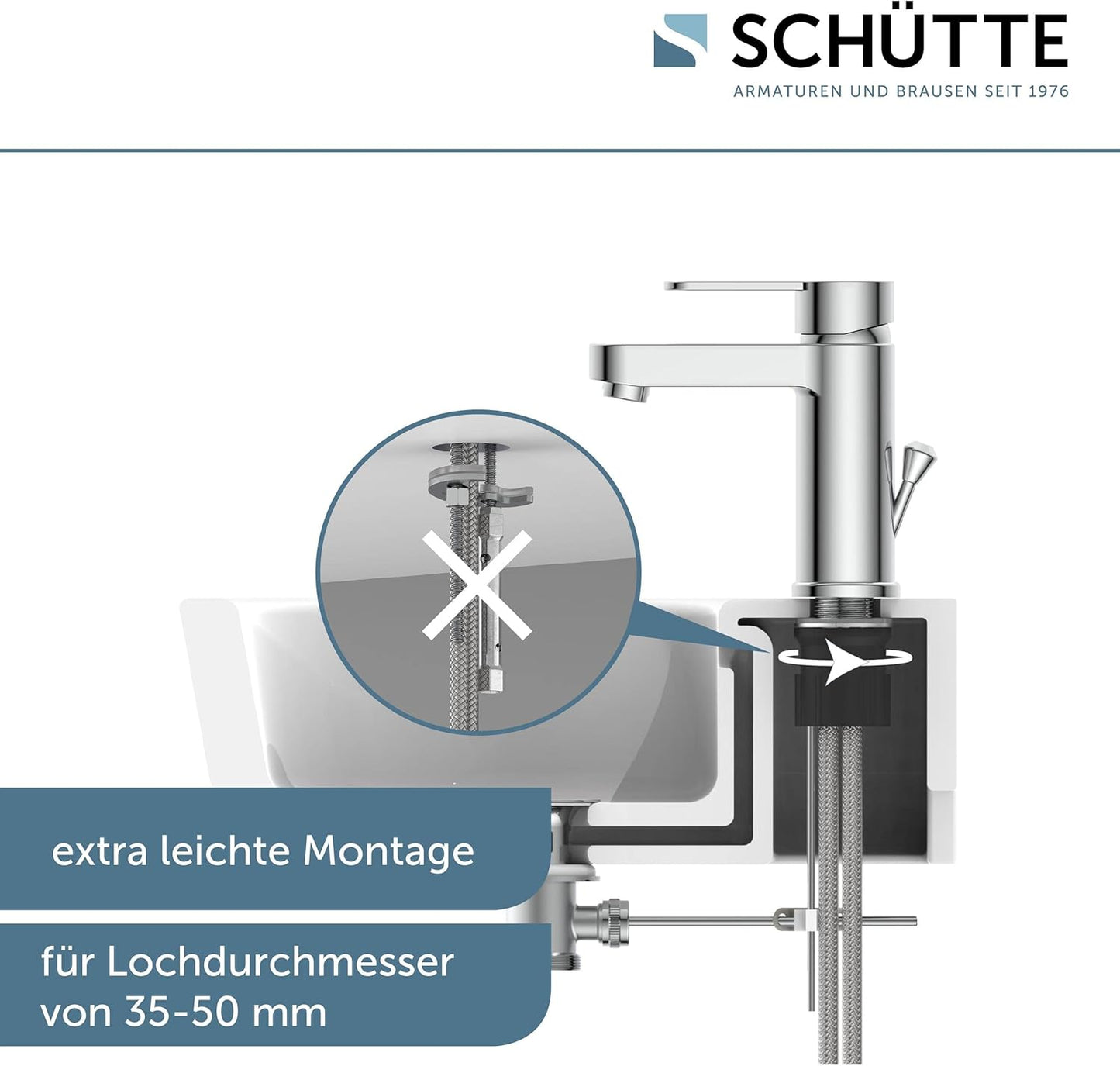 Waschtischarmatur 34210 ELEPHANT, Chrom