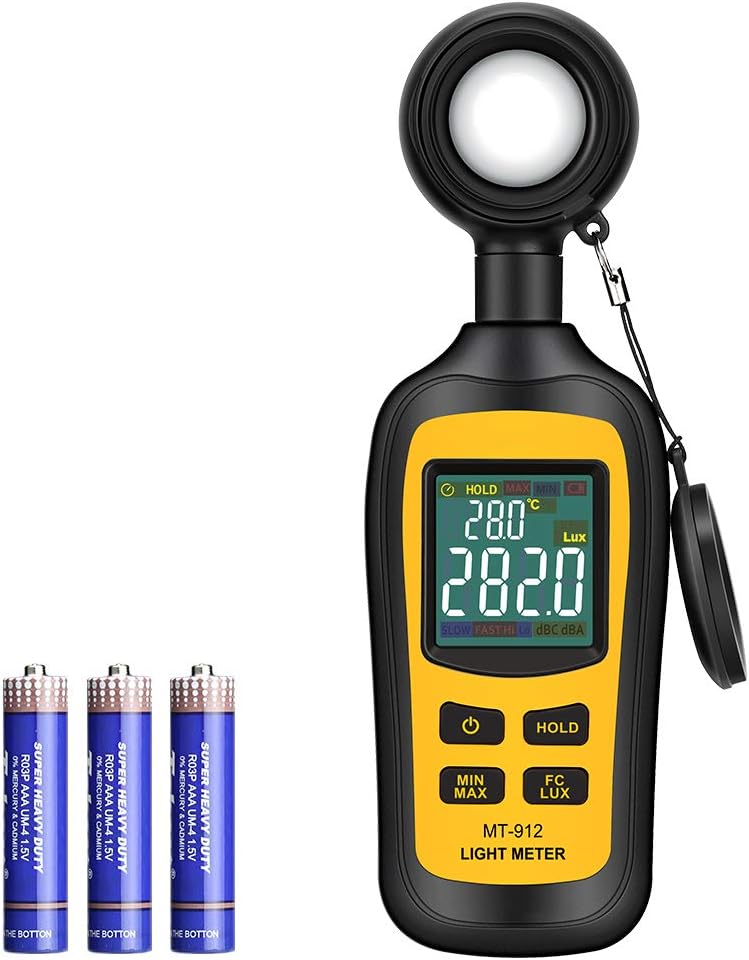 Tragbares Luxmeter