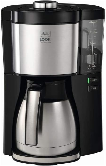 Look Therm Perfection Filterkaffeemaschine, Schwarz mit Thermkanne