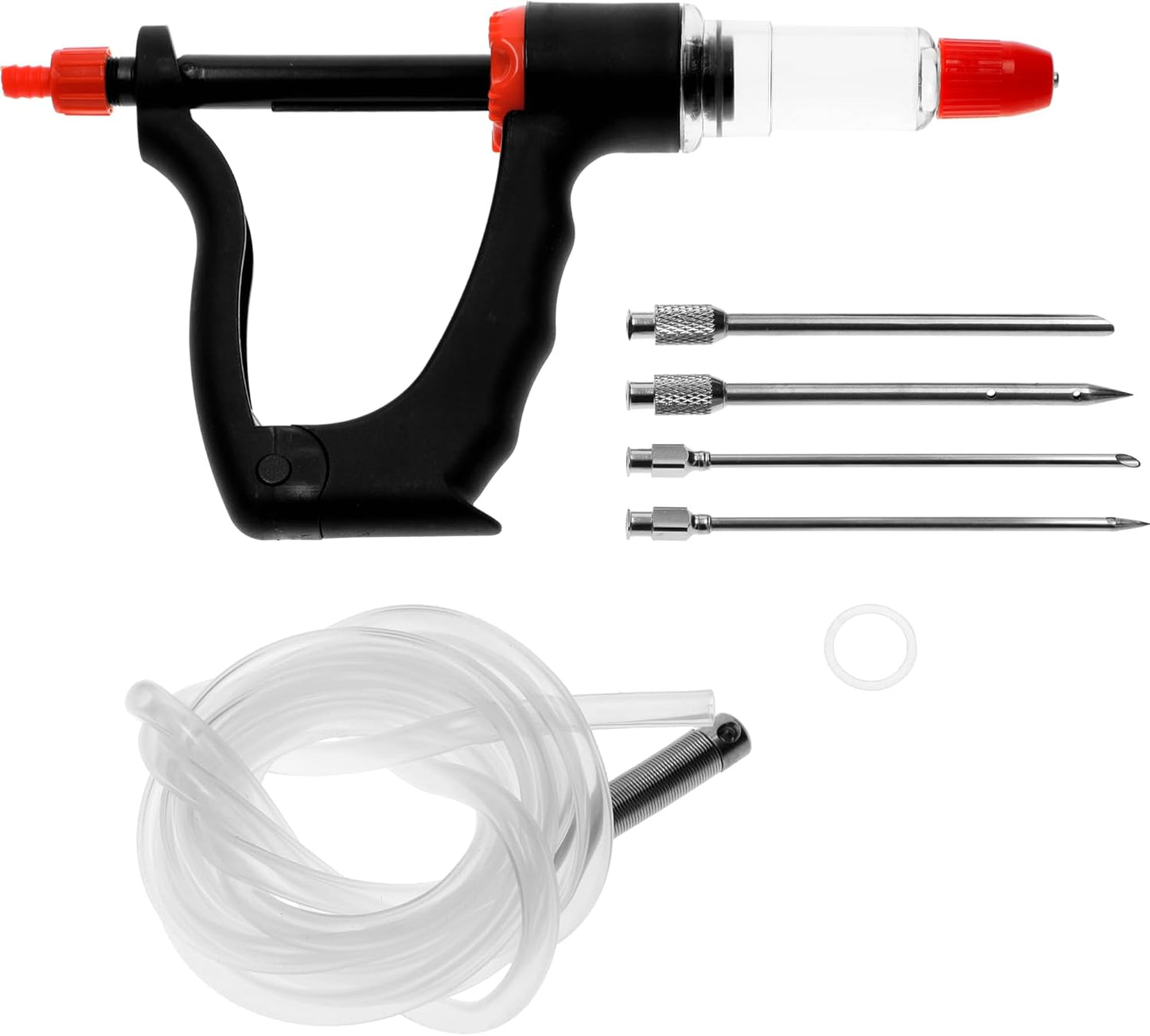 Halbautomatische Bratenspritze mit Nadel Set & Schlauch