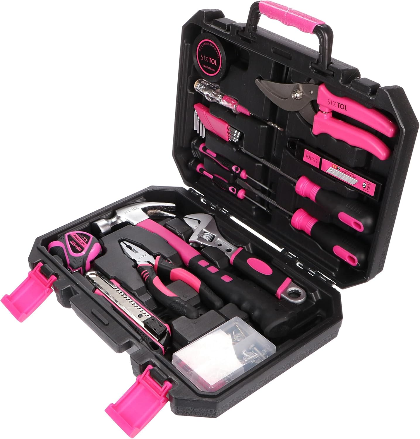 HOME PINK 88-teiliges Werkzeugset, Pink 88