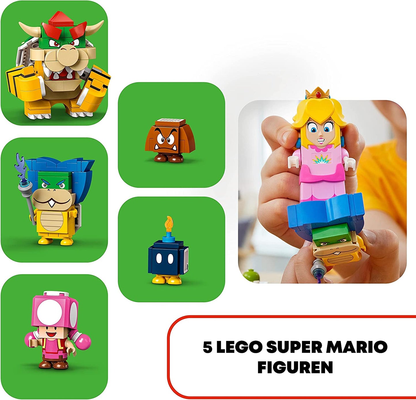 71408 Super Mario Princess Peach Palast – Erweiterungsset, Konstruktionsspielzeug