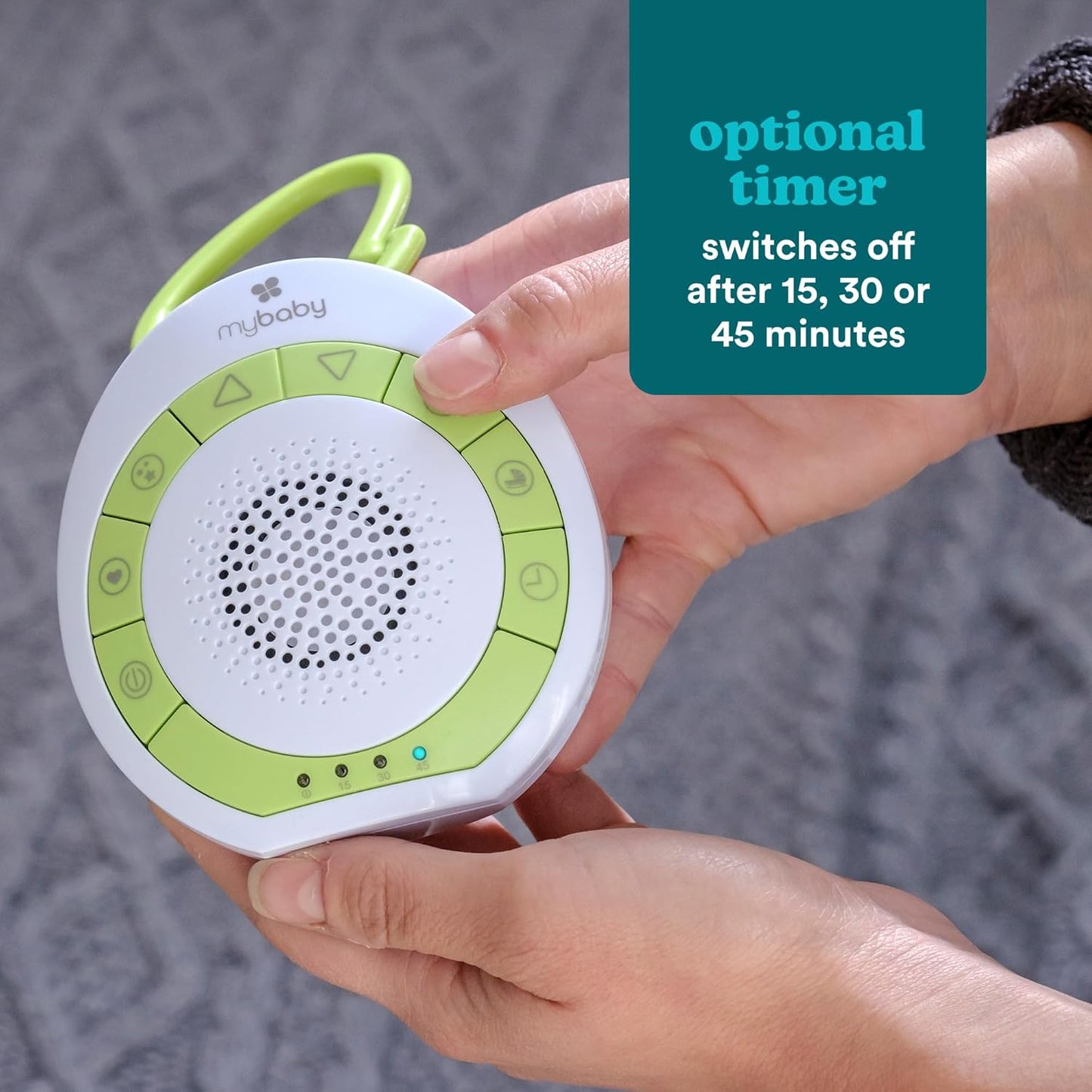 SoundSpa Einschlafhilfe mit Timerfunktion, Grün