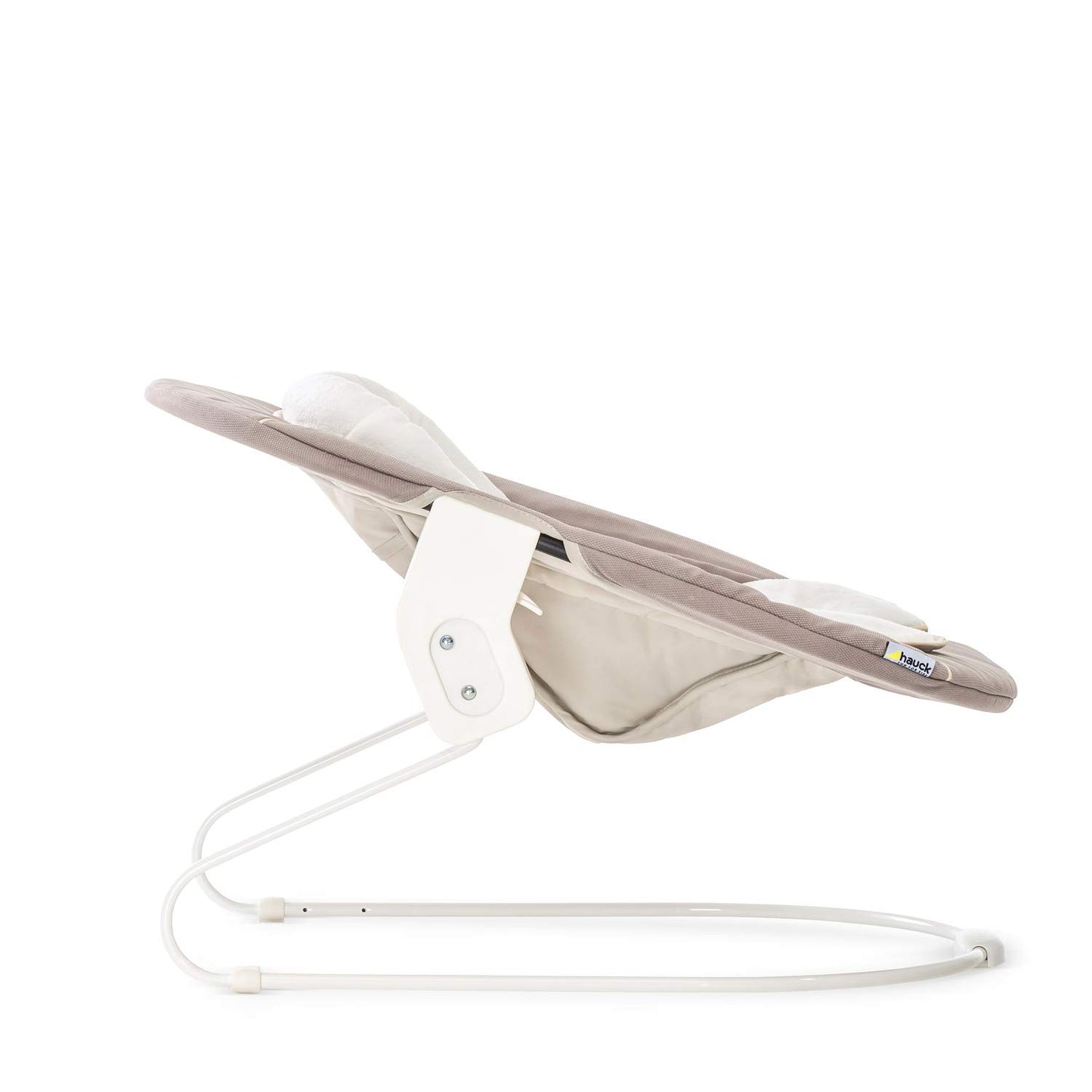 2in1 Babywippe & Neugeborenenaufsatz für Hochstuhl, Stretch Beige 3-Punkt-Gurt Single