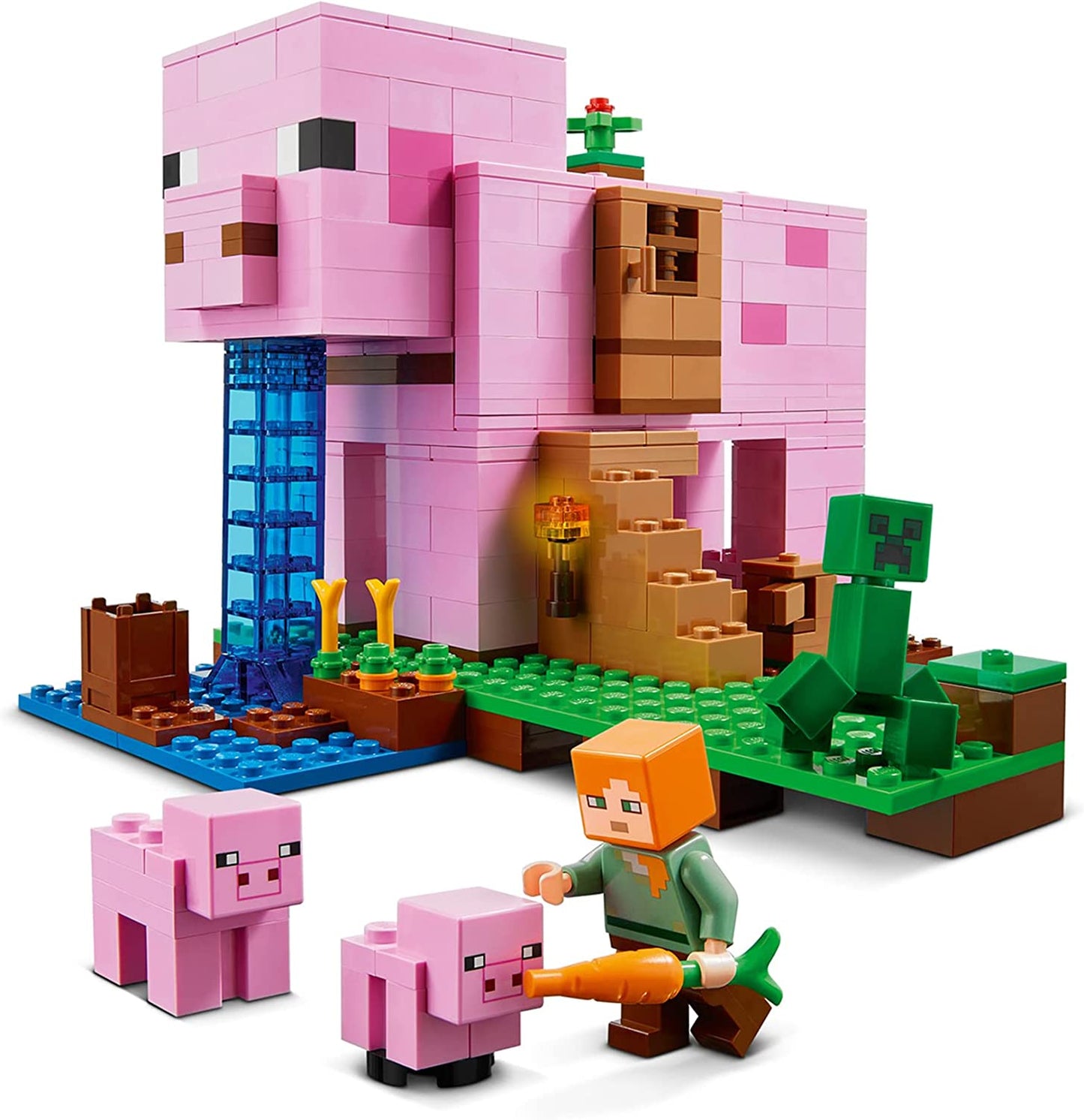 21170 Minecraft Das Schweinehaus, Konstruktionsspielzeug