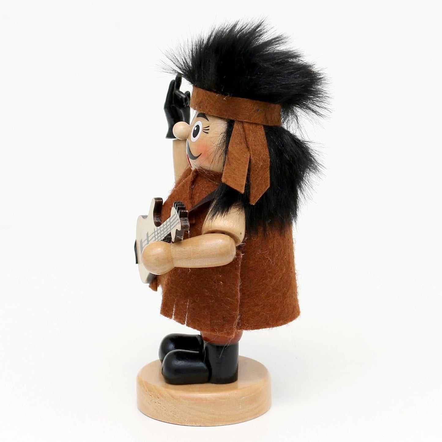 Holz-Räuchermann Rocker mit Gitarre, Rocker
