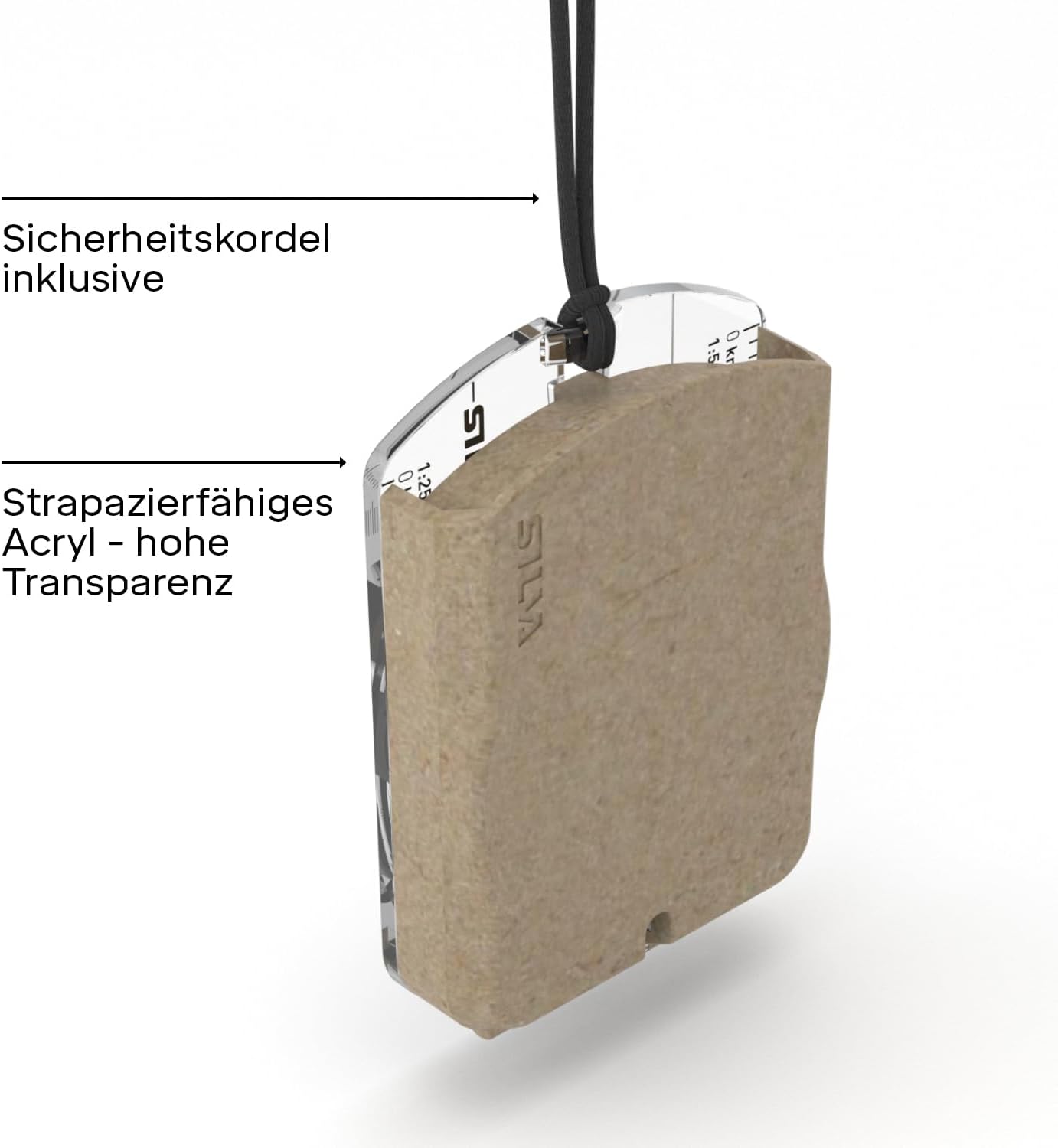 Spiegelkompass Terra Ranger S aus Recyclingmaterial