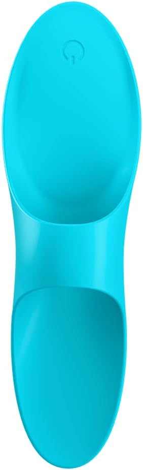 Teaser Finger-Vibrator mit 12 Vibrationsprogrammen, Türkis Einheitsgrösse
