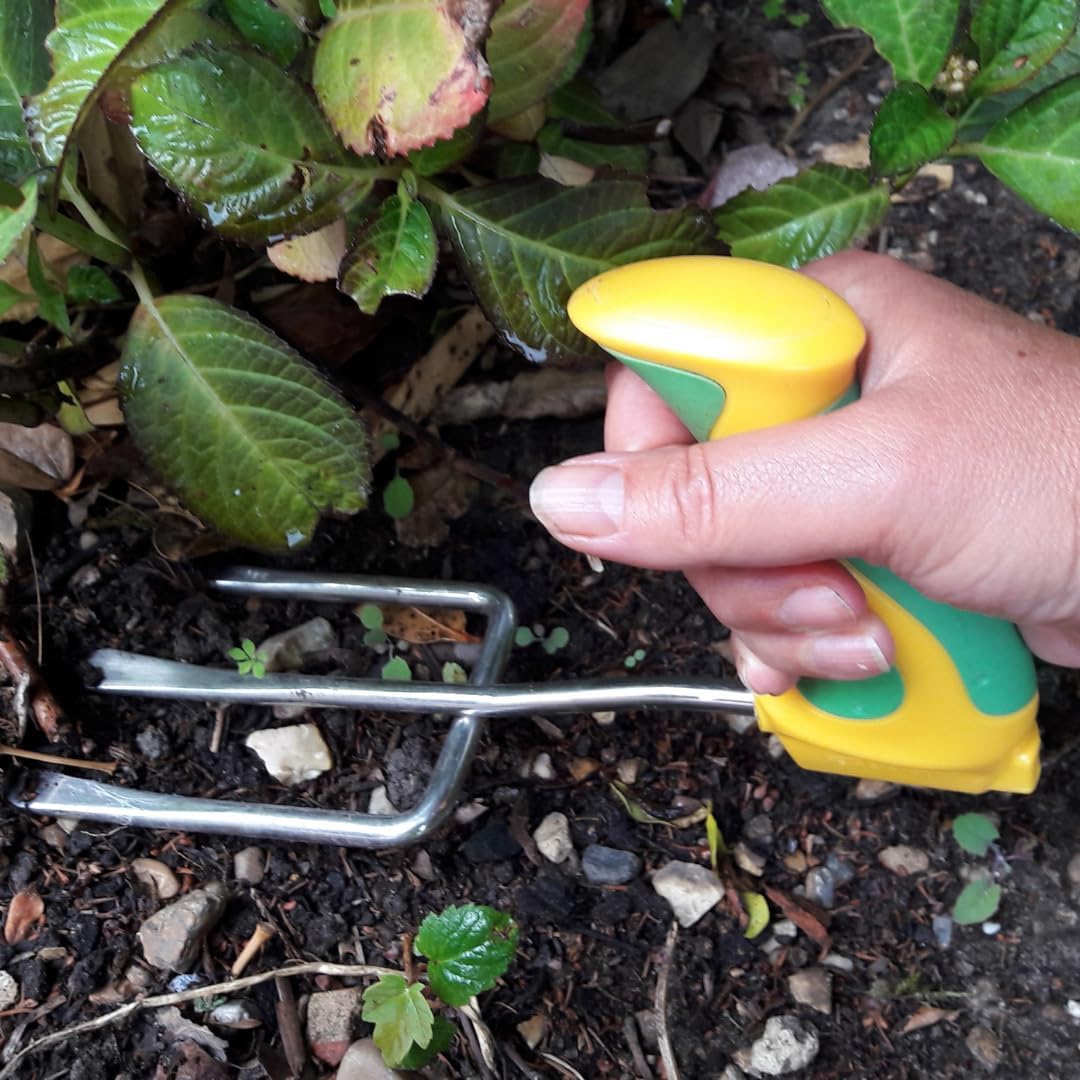 Ergonomisches Gartenwerkzeug für Hochbeete, lang Gabel