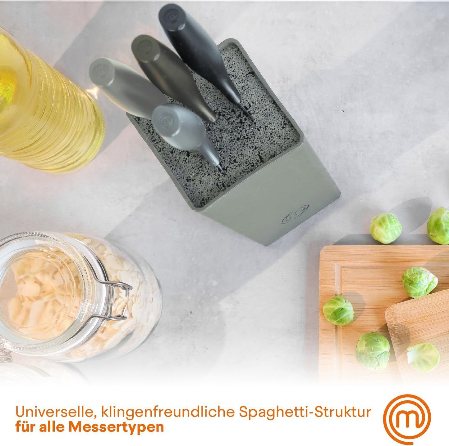 6-teiliges Messerblock-Set, Erde