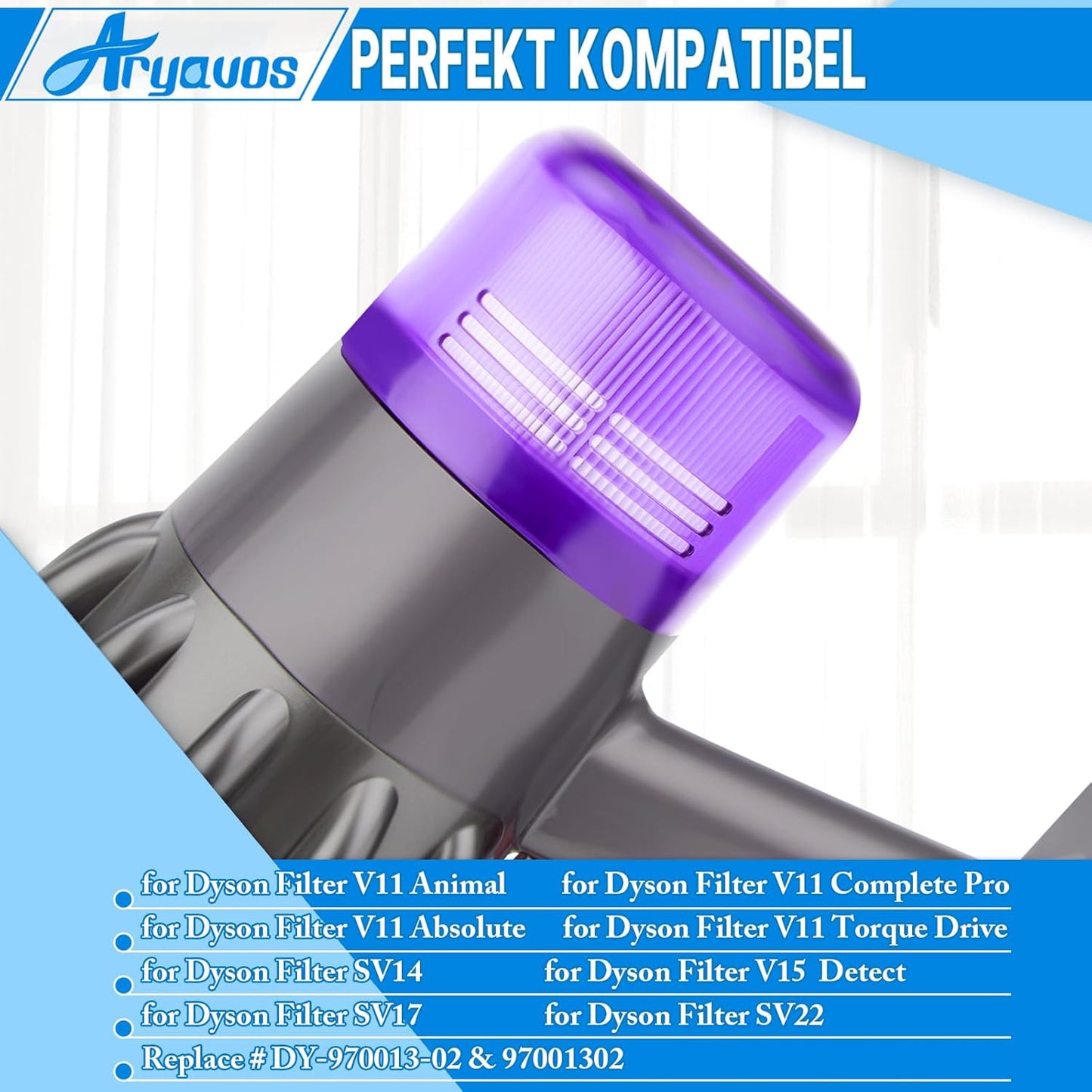 Ersatzfilter Set für Cyclone V11