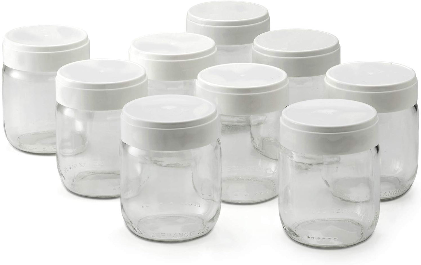 Joghurtbehälter-Set, 9 Töpfe