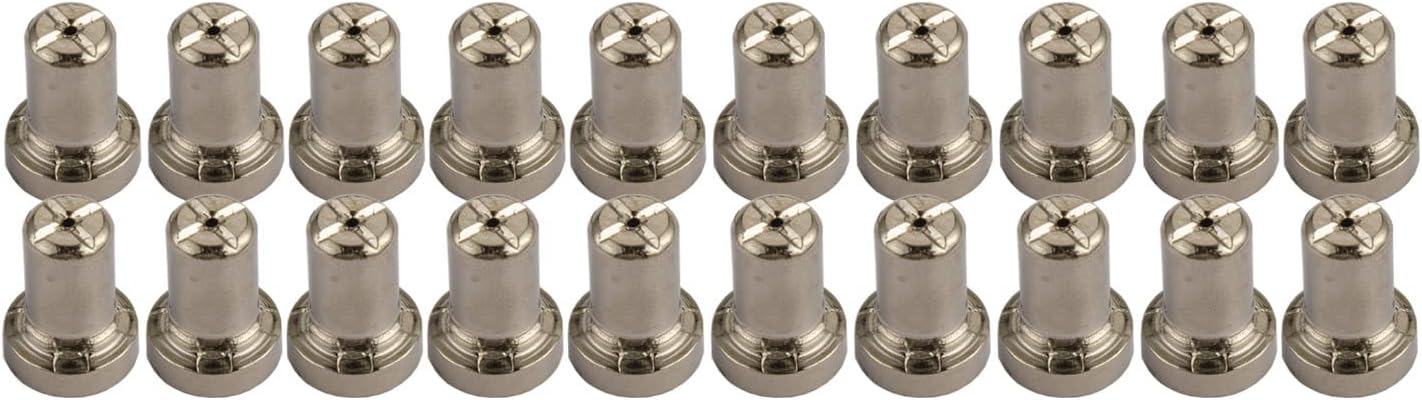 60-teiliges Verbrauchsmaterial-Set für Plasmaschneider, 60PCS Erweitert Vernickelt